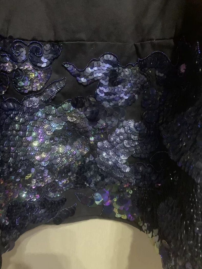 Dries Van Noten Dries Van Noten Dragon Pattern Sequin Shirt - dmc Size US M / EU 48-50 / 2 - 3 Thumbnail