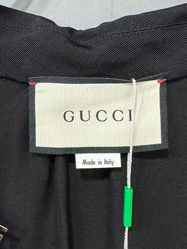 Gucci Black Silk Dress with Ruffled Collar - dmc Size US S / EU 44-46 / 1 - 5 Thumbnail