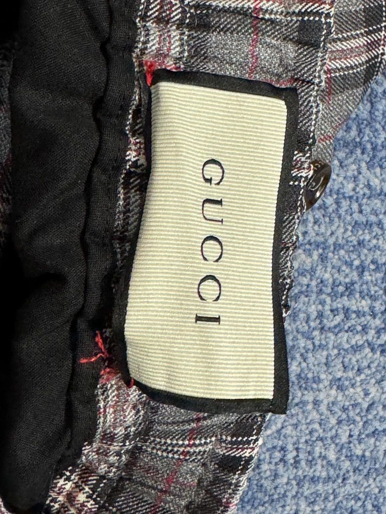 Gucci GUCCI Men's Checkered Casual Pants - dmc Size US 31 - 4 Thumbnail