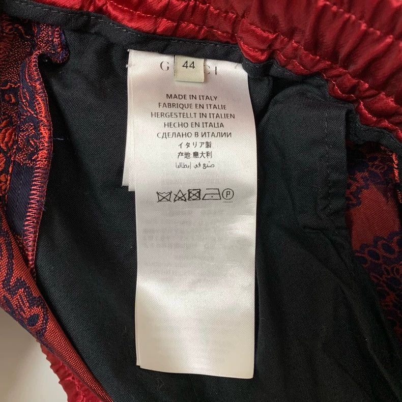 Gucci Gucci Printed Shorts with Colorful Stripes - dmc Size US 31 - 4 Thumbnail