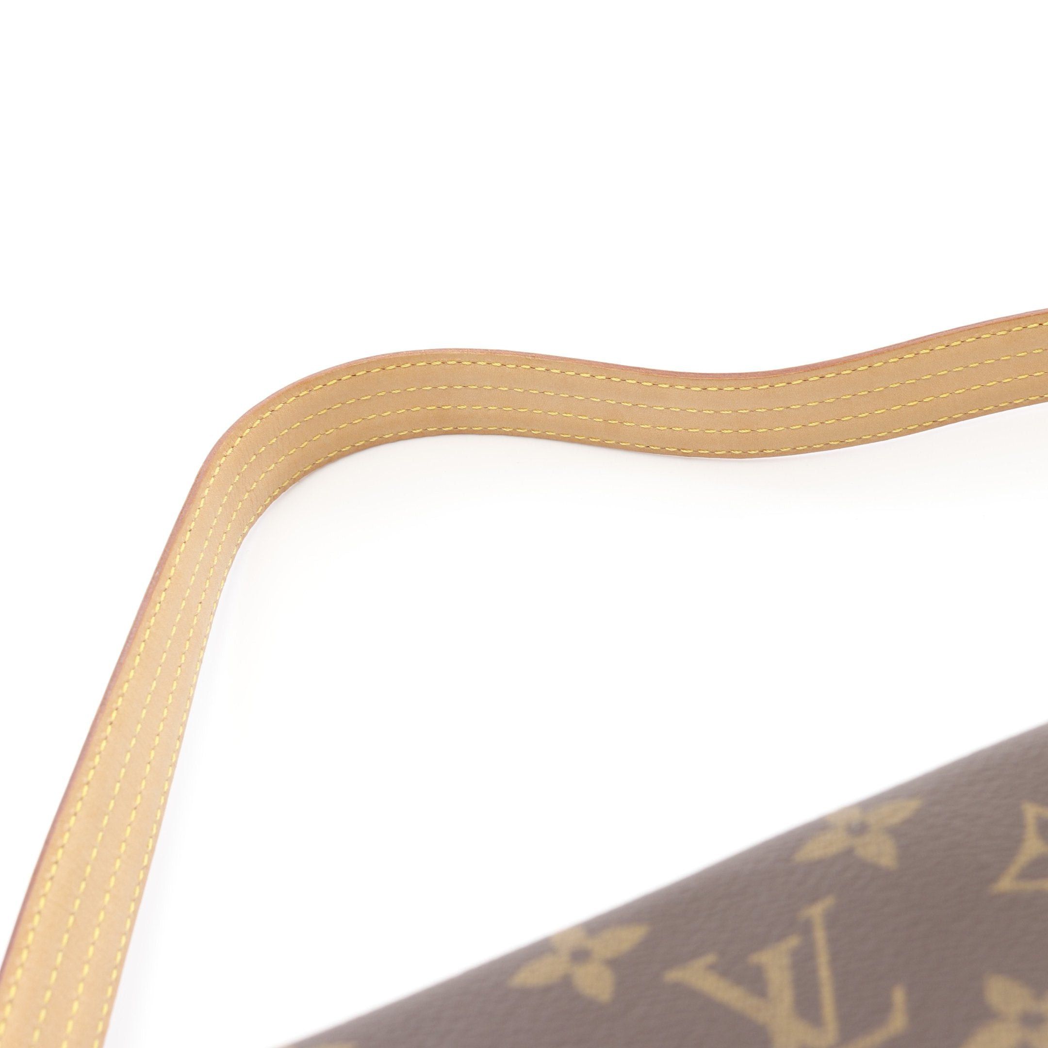 Louis Vuitton Louis Vuitton Vivacite Mm Monogram Shoulder Bag Leather Brown Size ONE SIZE - 6 Thumbnail