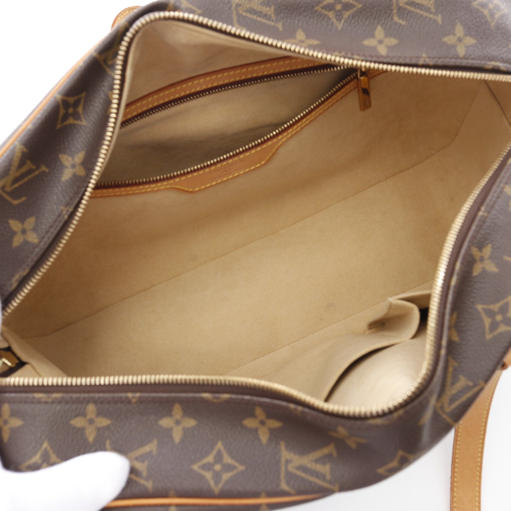 Louis Vuitton Louis Vuitton Cite Gm Monogram Shoulder Bag Leather Brown Size ONE SIZE - 3 Thumbnail