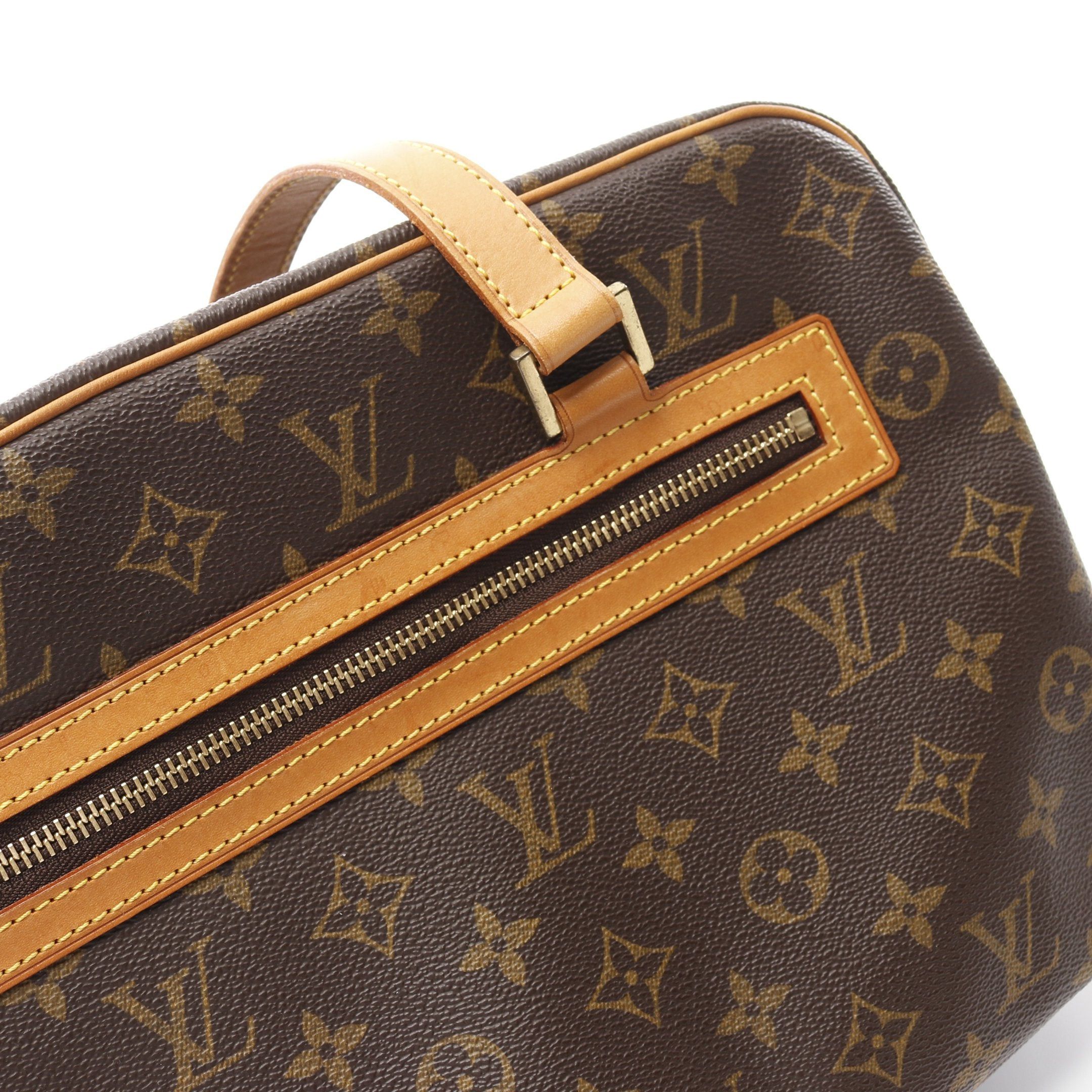 Louis Vuitton Louis Vuitton Cite Gm Monogram Shoulder Bag Leather Brown Size ONE SIZE - 10 Thumbnail
