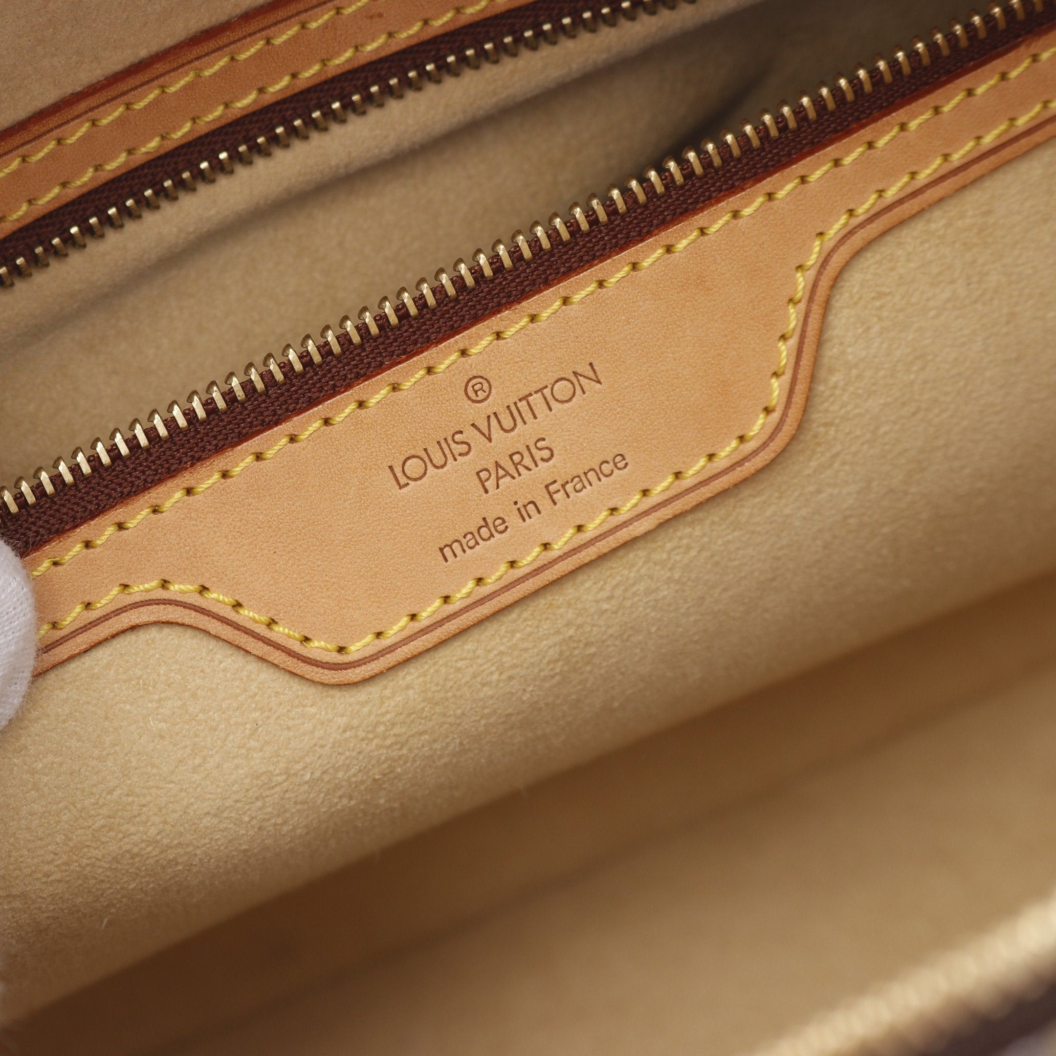 Louis Vuitton Louis Vuitton Cite Gm Monogram Shoulder Bag Leather Brown Size ONE SIZE - 4 Thumbnail
