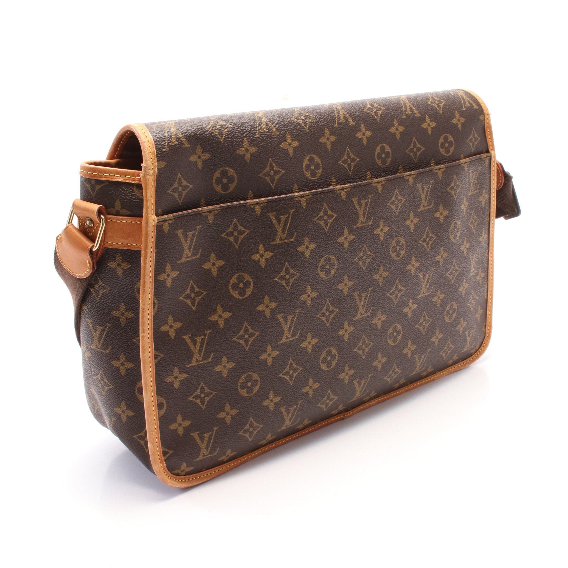 Louis Vuitton Louis Vuitton Gibeciere Gm Monogram Shoulder Bag Leather Brown Size ONE SIZE - 2 Thumbnail