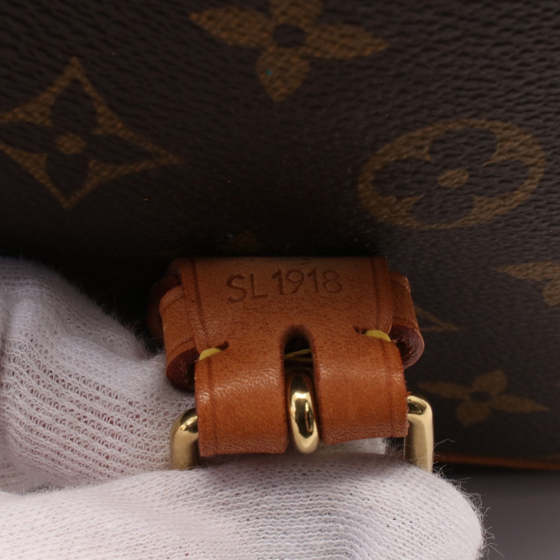 Louis Vuitton Louis Vuitton Gibeciere Gm Monogram Shoulder Bag Leather Brown Size ONE SIZE - 5 Thumbnail