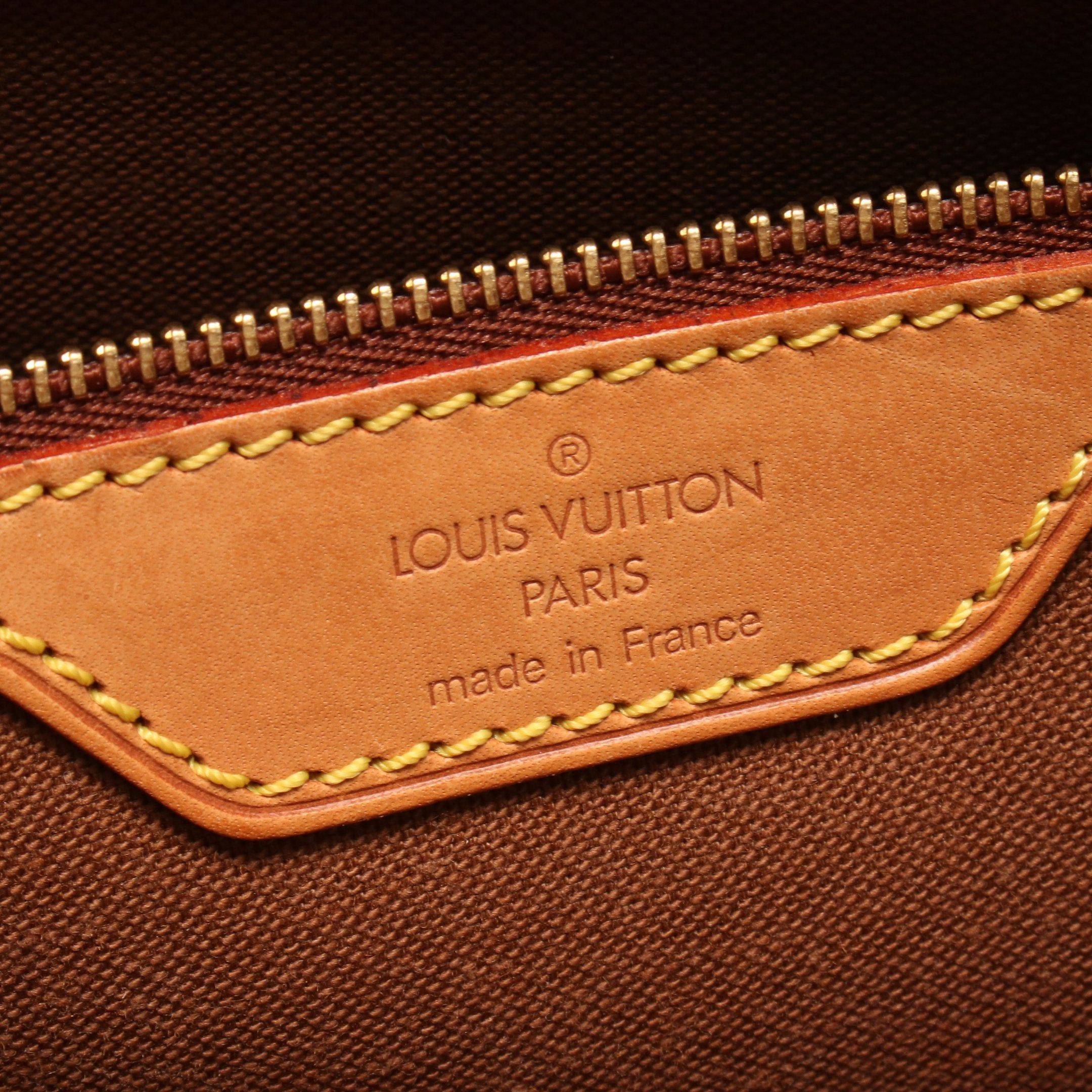 Louis Vuitton Louis Vuitton Gibeciere Gm Monogram Shoulder Bag Leather Brown Size ONE SIZE - 4 Thumbnail