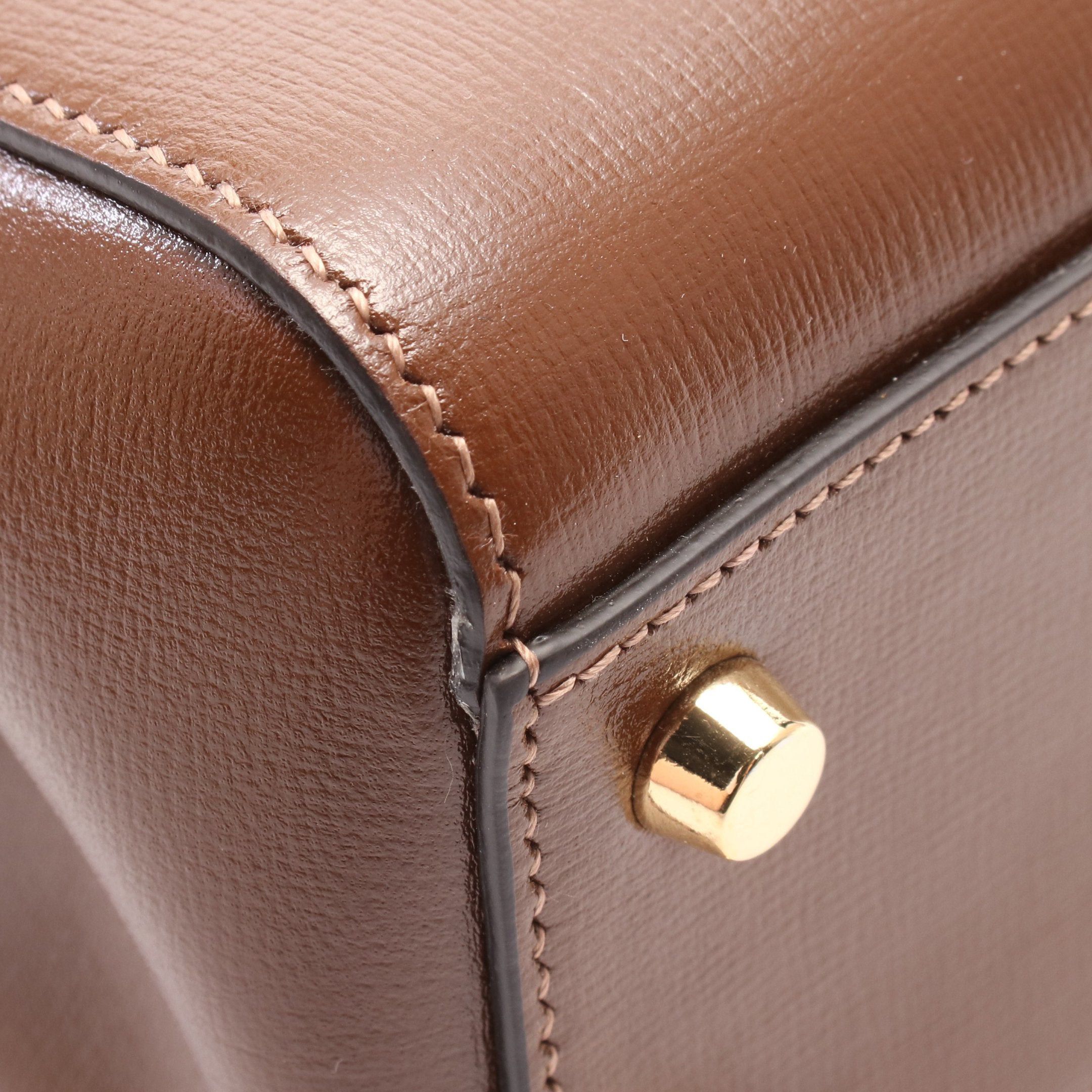 Gucci Gucci Jackie 1961 Gg Supreme Handbag Leather Beige Brown Multicolor Size ONE SIZE - 5 Thumbnail