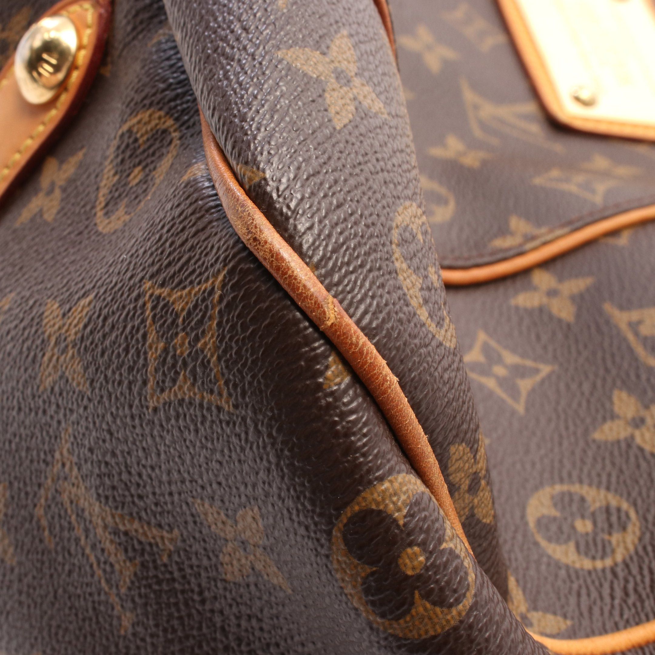 Louis Vuitton Louis Vuitton Galliera Pm Monogram One Shoulder Bag Leather Brown Size ONE SIZE - 8 Thumbnail