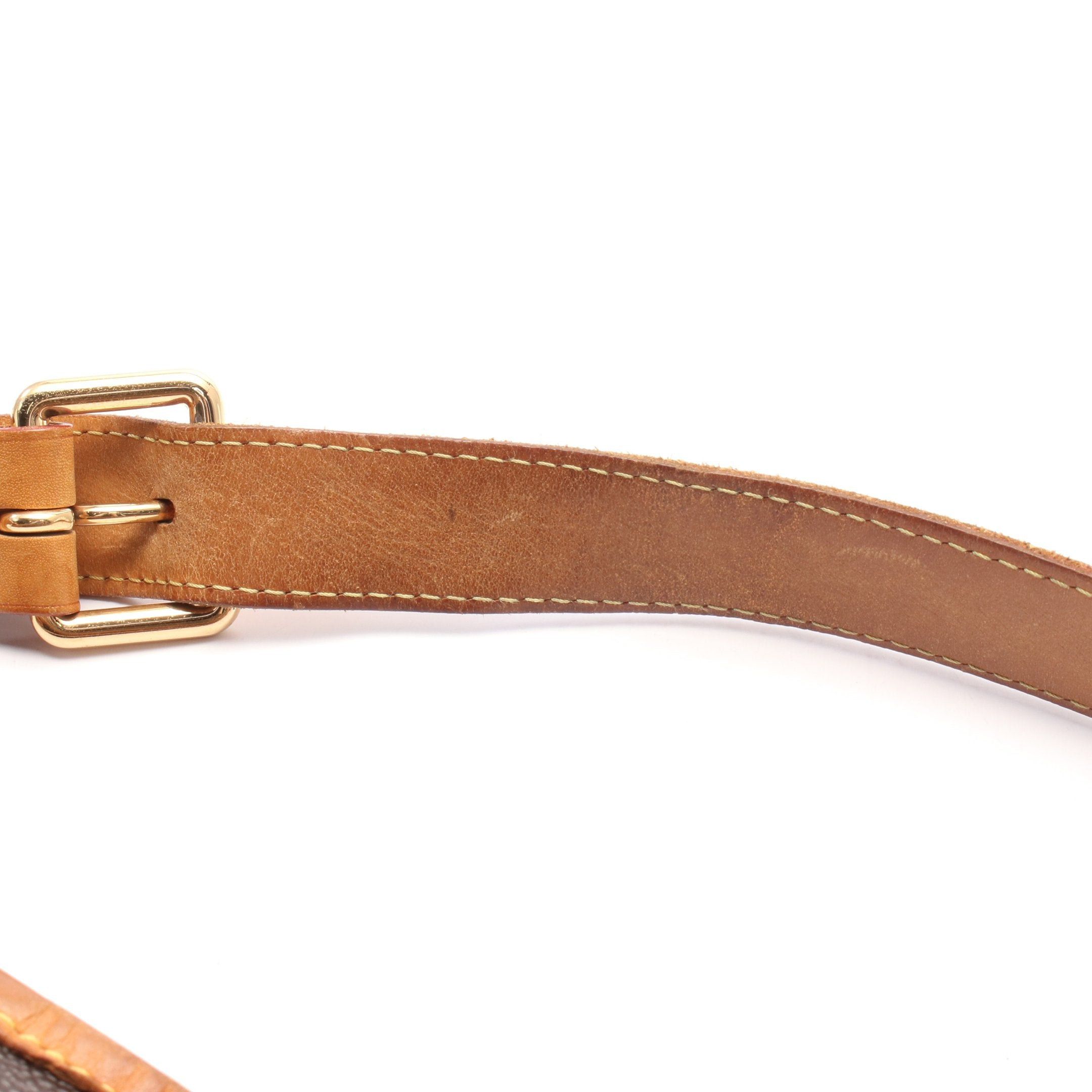 Louis Vuitton Louis Vuitton Galliera Pm Monogram One Shoulder Bag Leather Brown Size ONE SIZE - 7 Thumbnail