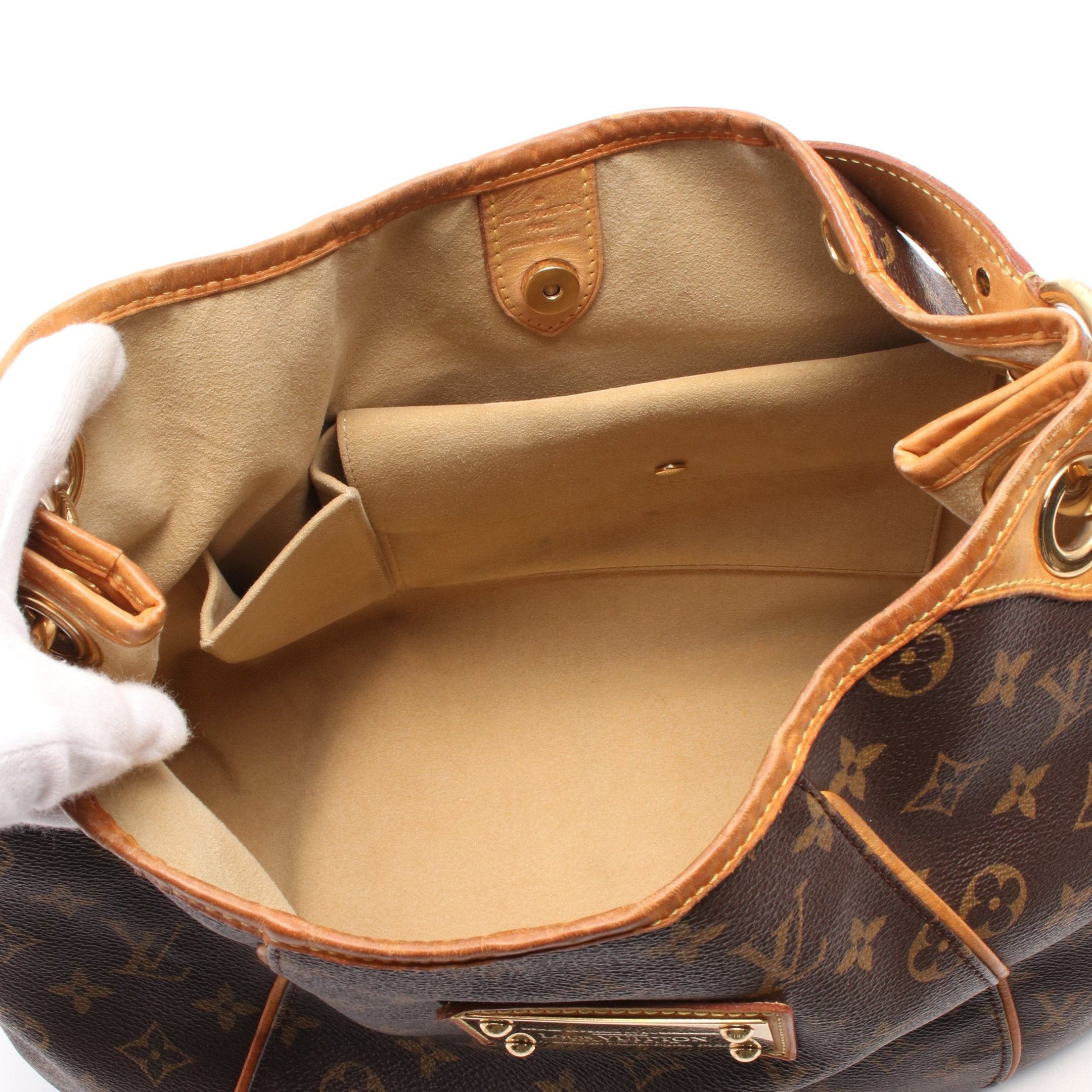 Louis Vuitton Louis Vuitton Galliera Pm Monogram One Shoulder Bag Leather Brown Size ONE SIZE - 3 Thumbnail