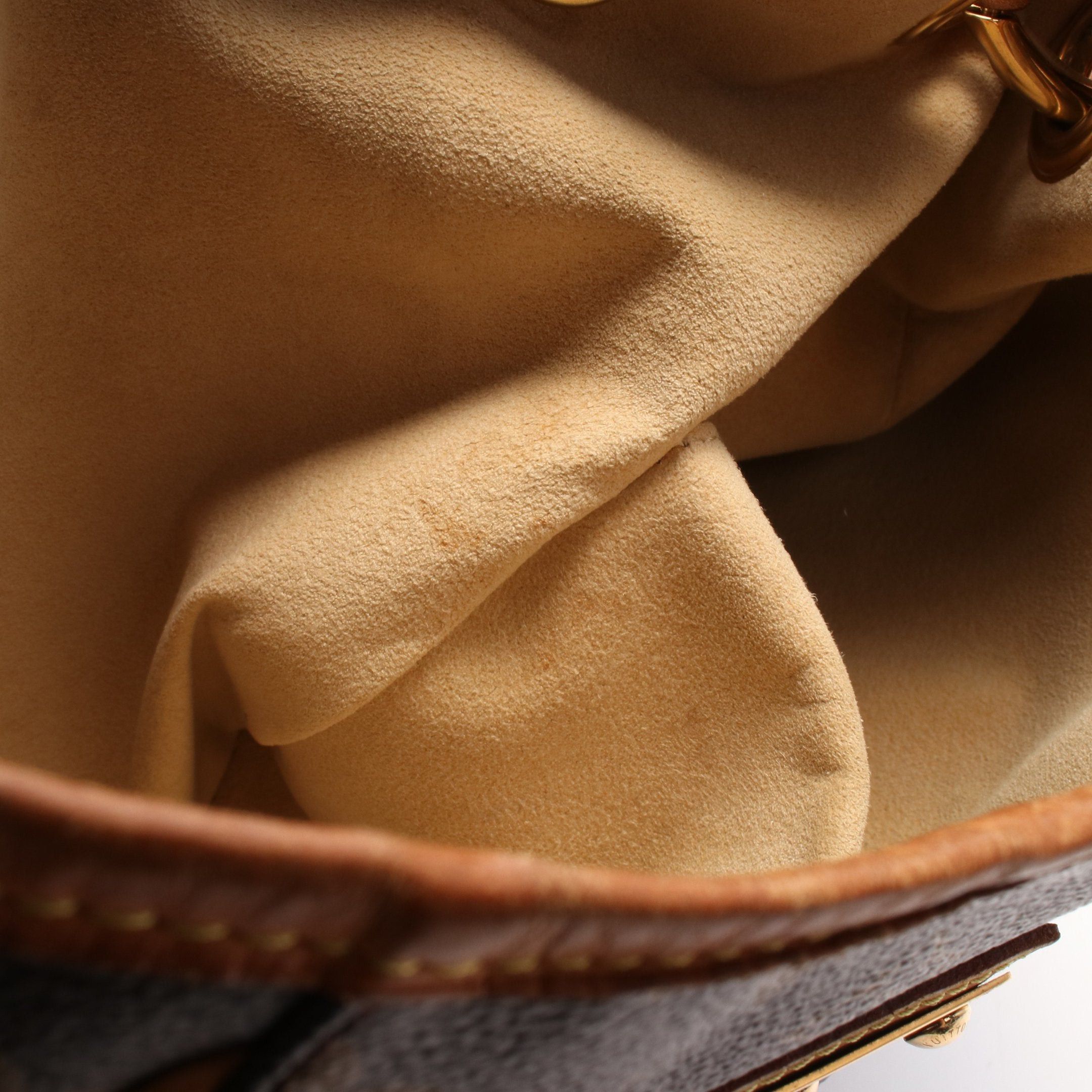Louis Vuitton Louis Vuitton Galliera Pm Monogram One Shoulder Bag Leather Brown Size ONE SIZE - 6 Thumbnail