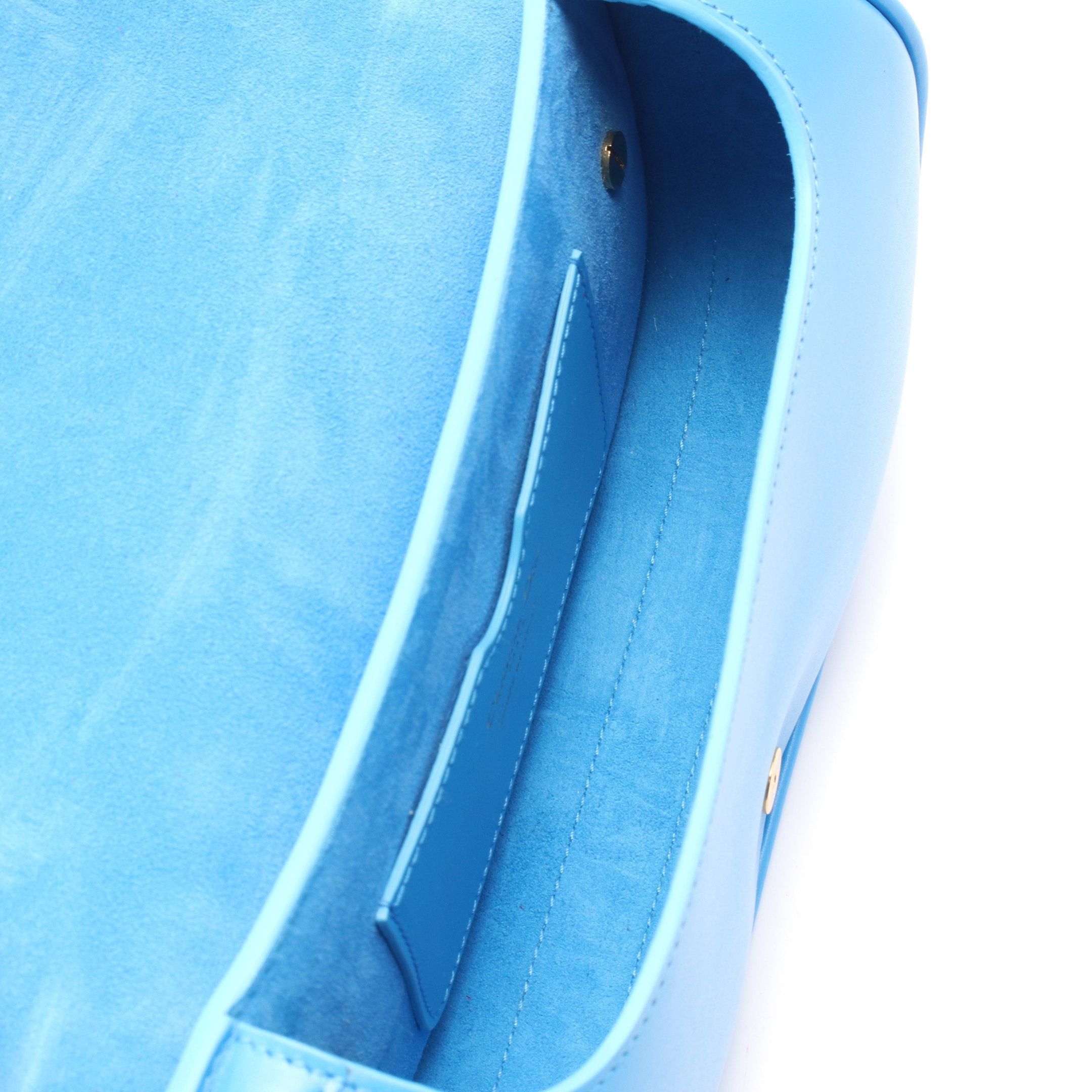 Dior Dior Bobby East-West Shoulder Bag Leather Blue Size ONE SIZE - 3 Thumbnail
