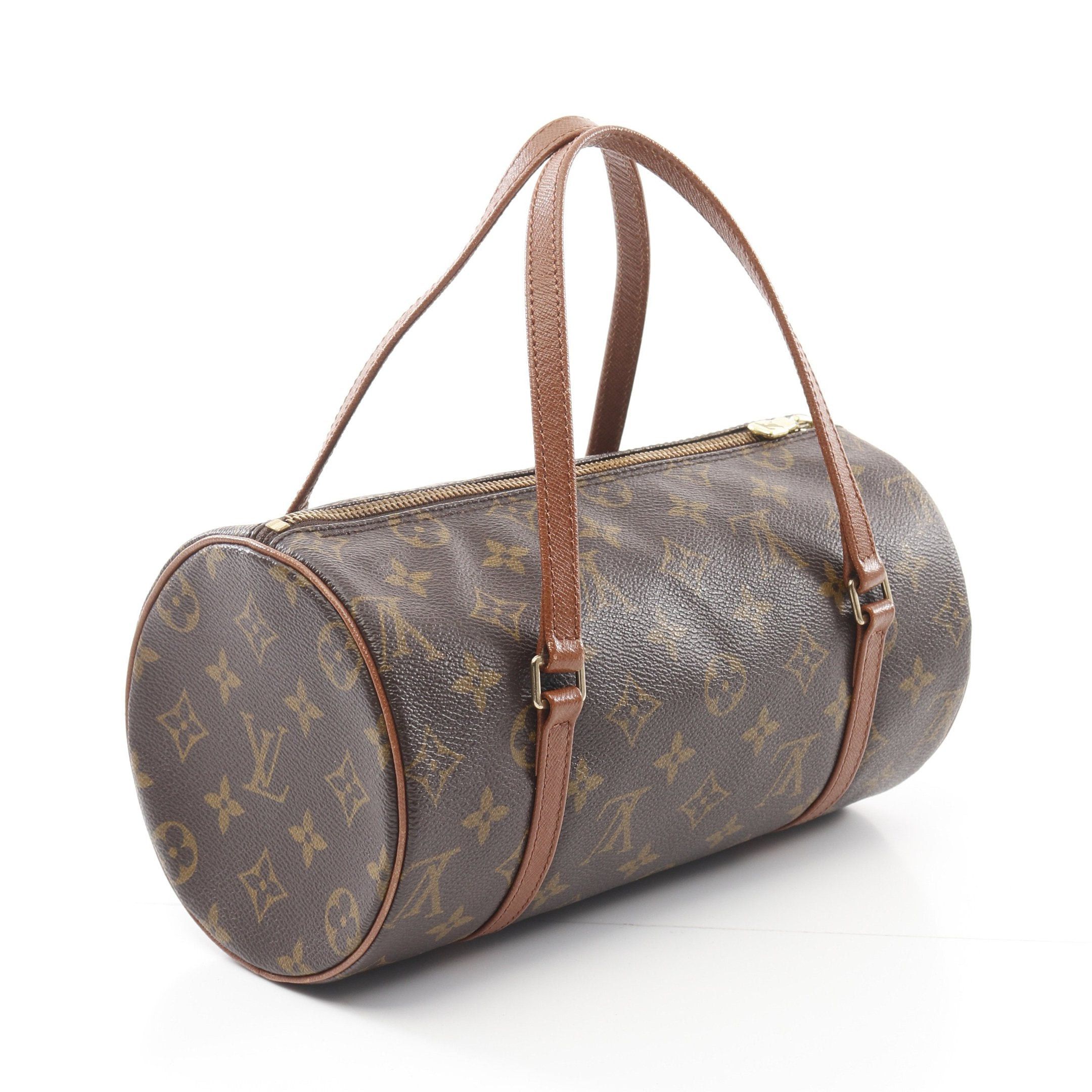 Louis Vuitton Louis Vuitton Papillon 26 Monogram Old Model Handbag Leather Brown Size ONE SIZE - 2 Thumbnail