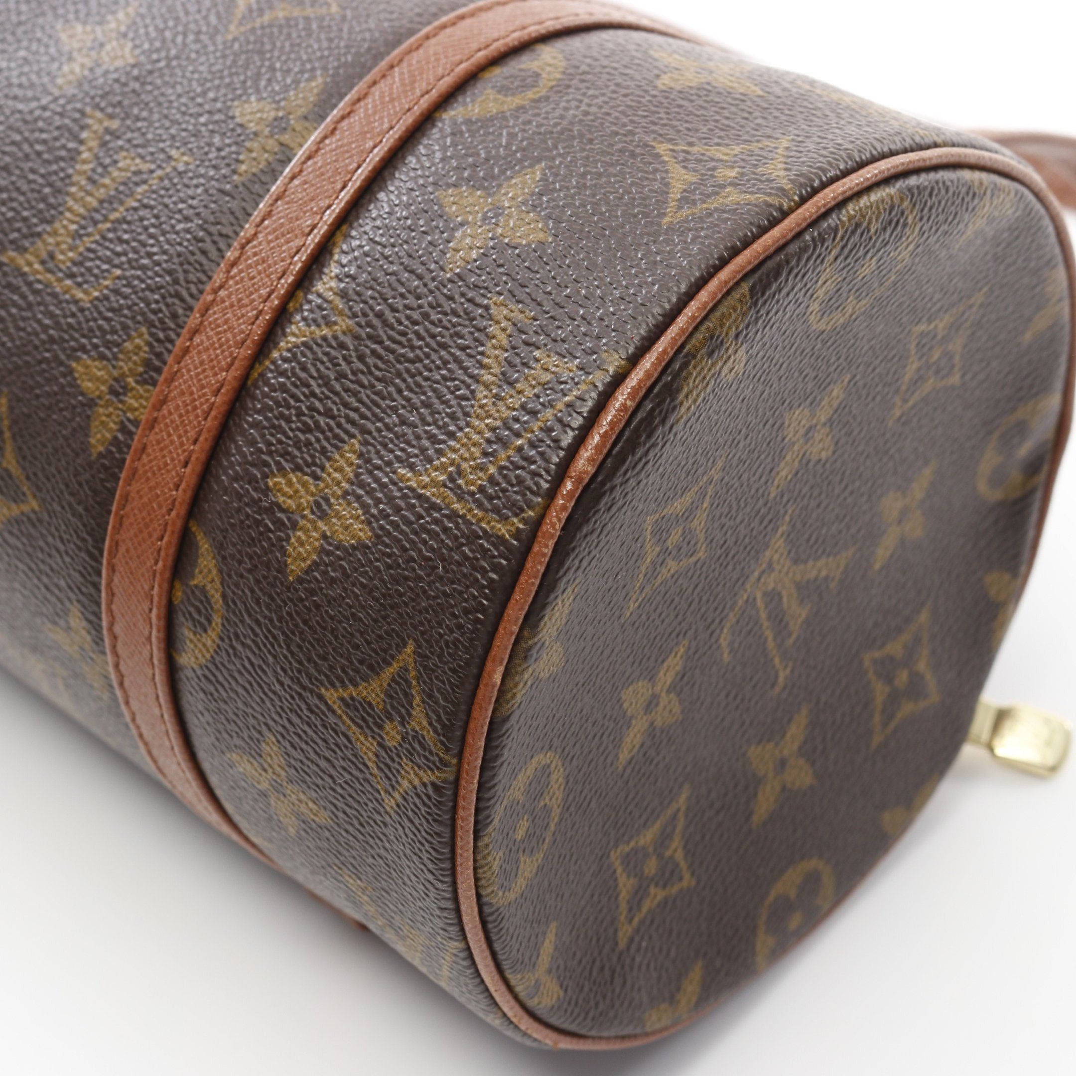 Louis Vuitton Louis Vuitton Papillon 26 Monogram Old Model Handbag Leather Brown Size ONE SIZE - 6 Thumbnail
