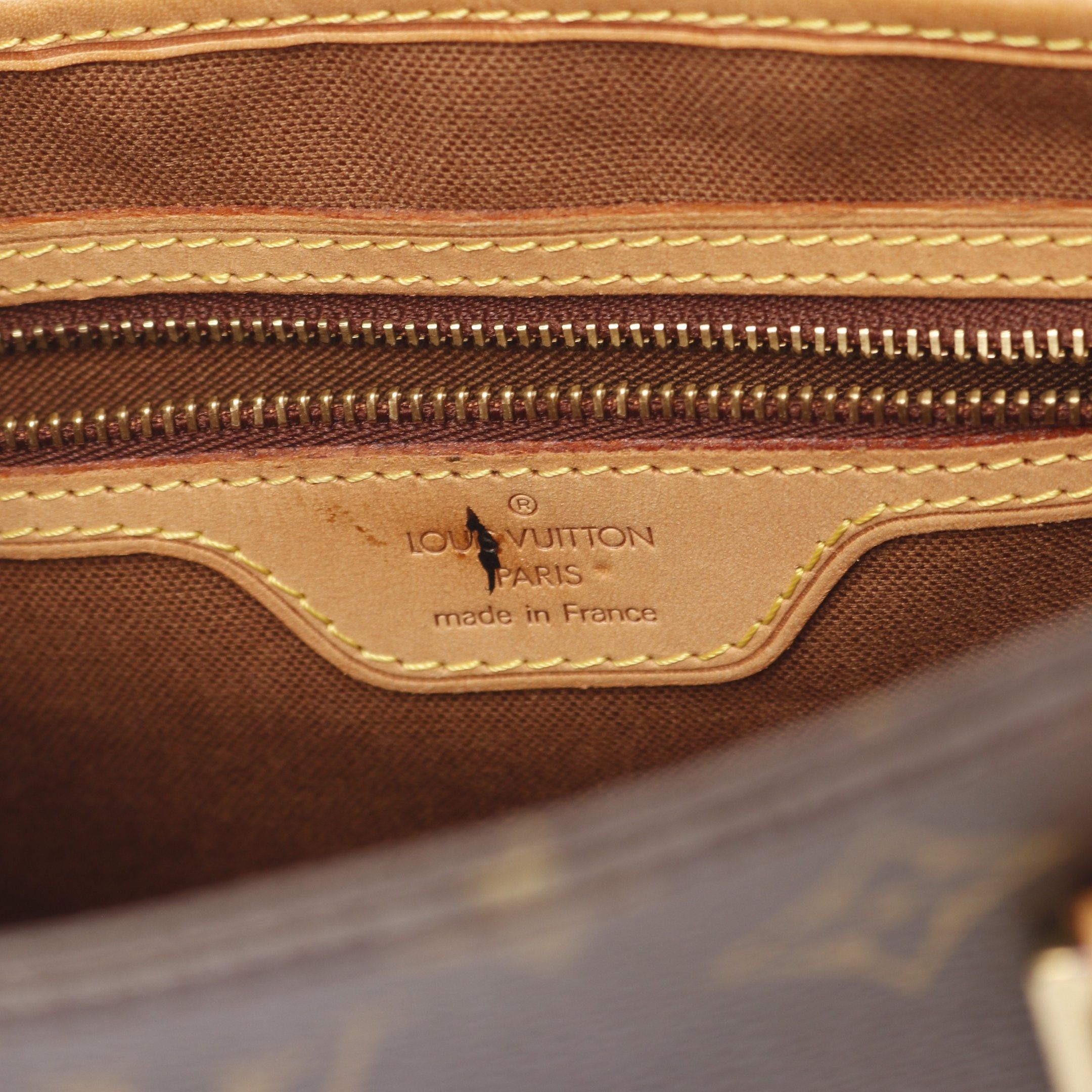 Louis Vuitton Louis Vuitton Vavin Pm Monogram Handbag Leather Brown Size ONE SIZE - 4 Thumbnail