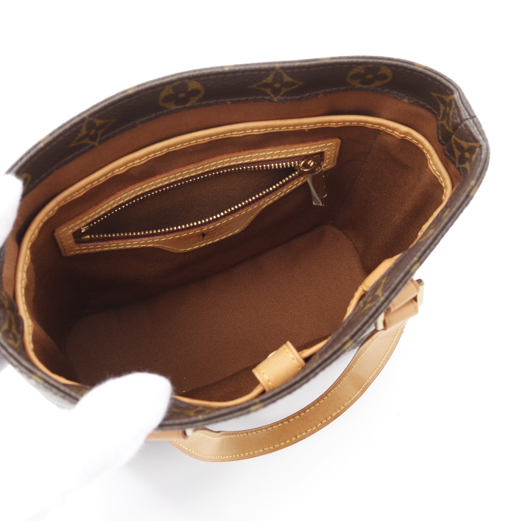 Louis Vuitton Louis Vuitton Vavin Pm Monogram Handbag Leather Brown Size ONE SIZE - 3 Thumbnail