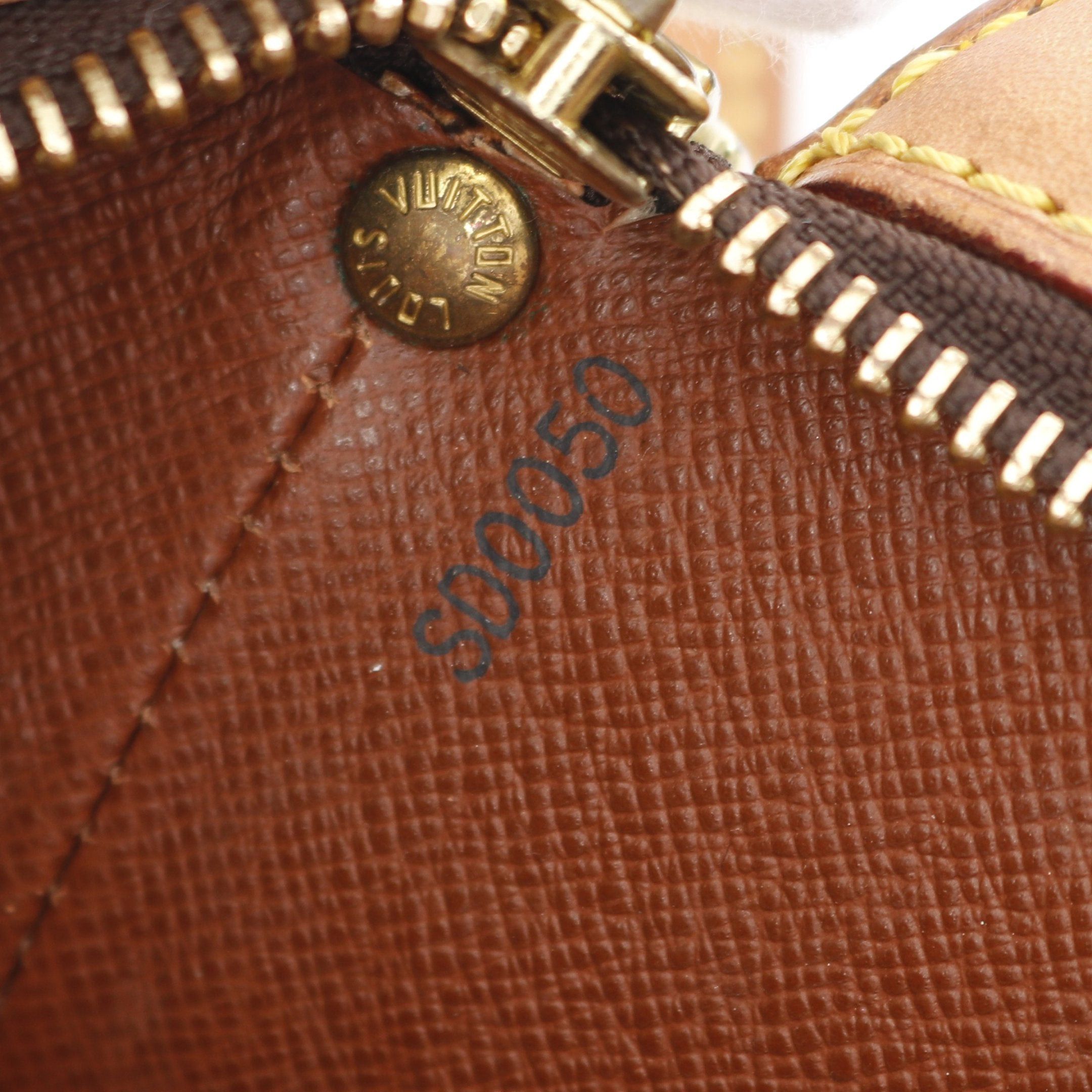 Louis Vuitton Louis Vuitton Druot Monogram Shoulder Bag Leather Brown Size ONE SIZE - 5 Thumbnail