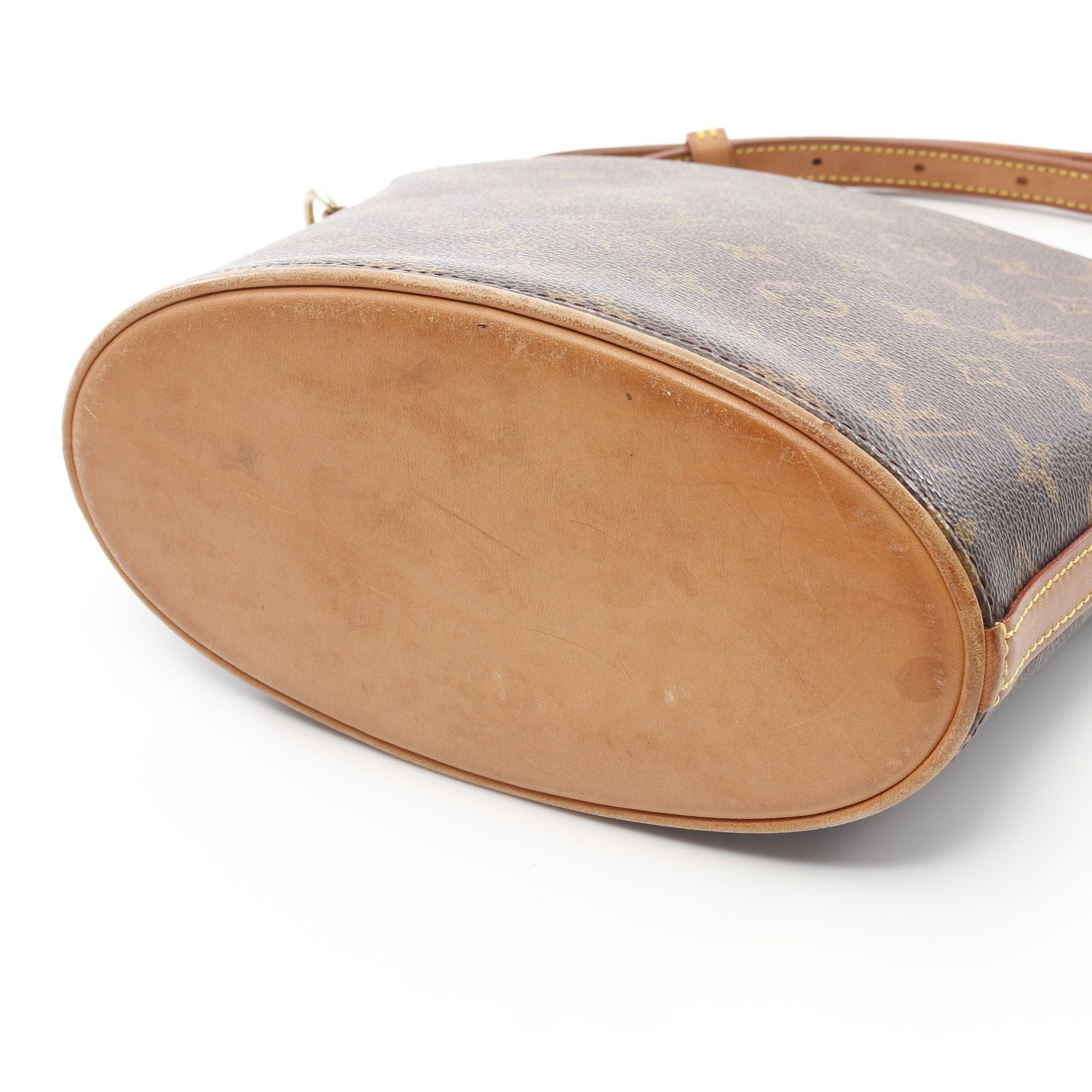 Louis Vuitton Louis Vuitton Druot Monogram Shoulder Bag Leather Brown Size ONE SIZE - 7 Thumbnail