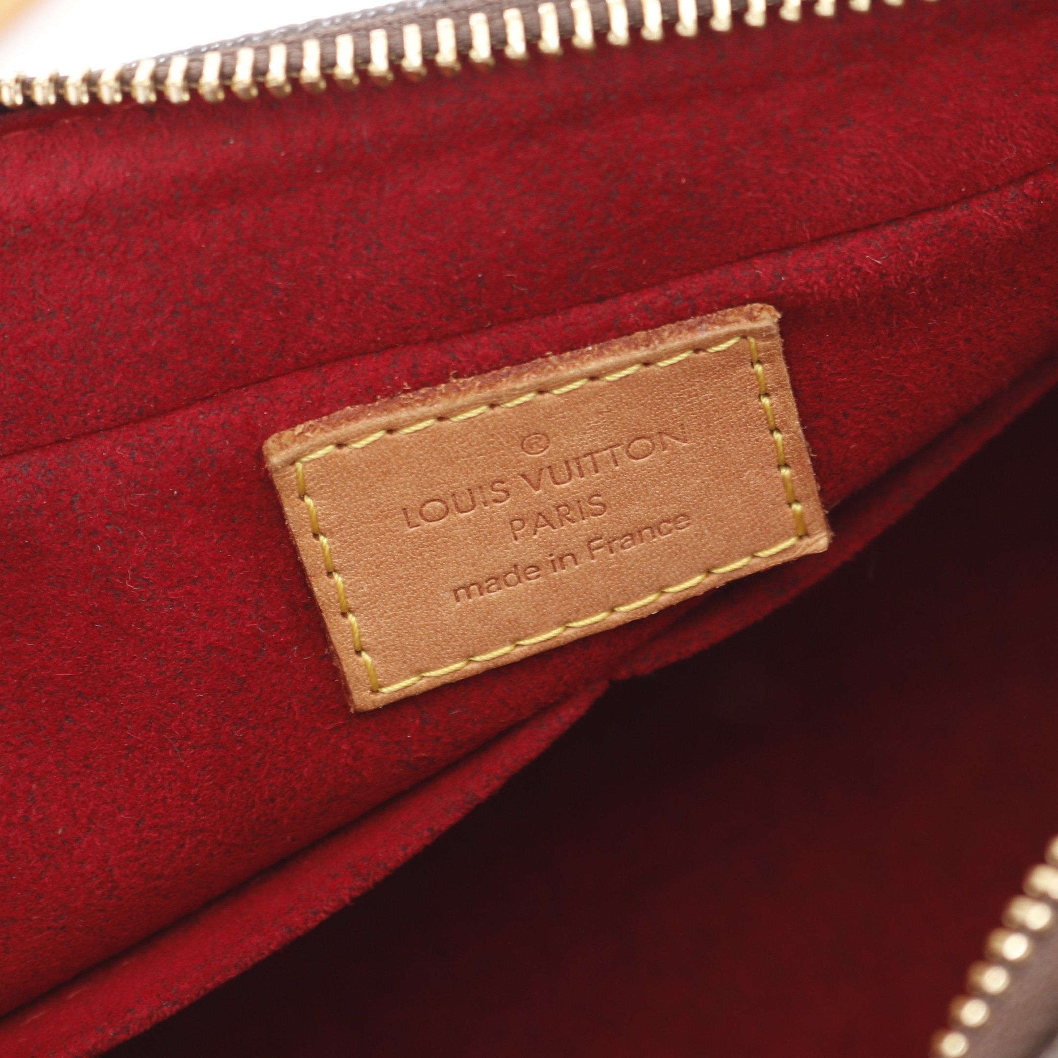 Louis Vuitton Louis Vuitton Vivacite Mm Monogram Shoulder Bag Leather Brown Size ONE SIZE - 4 Thumbnail