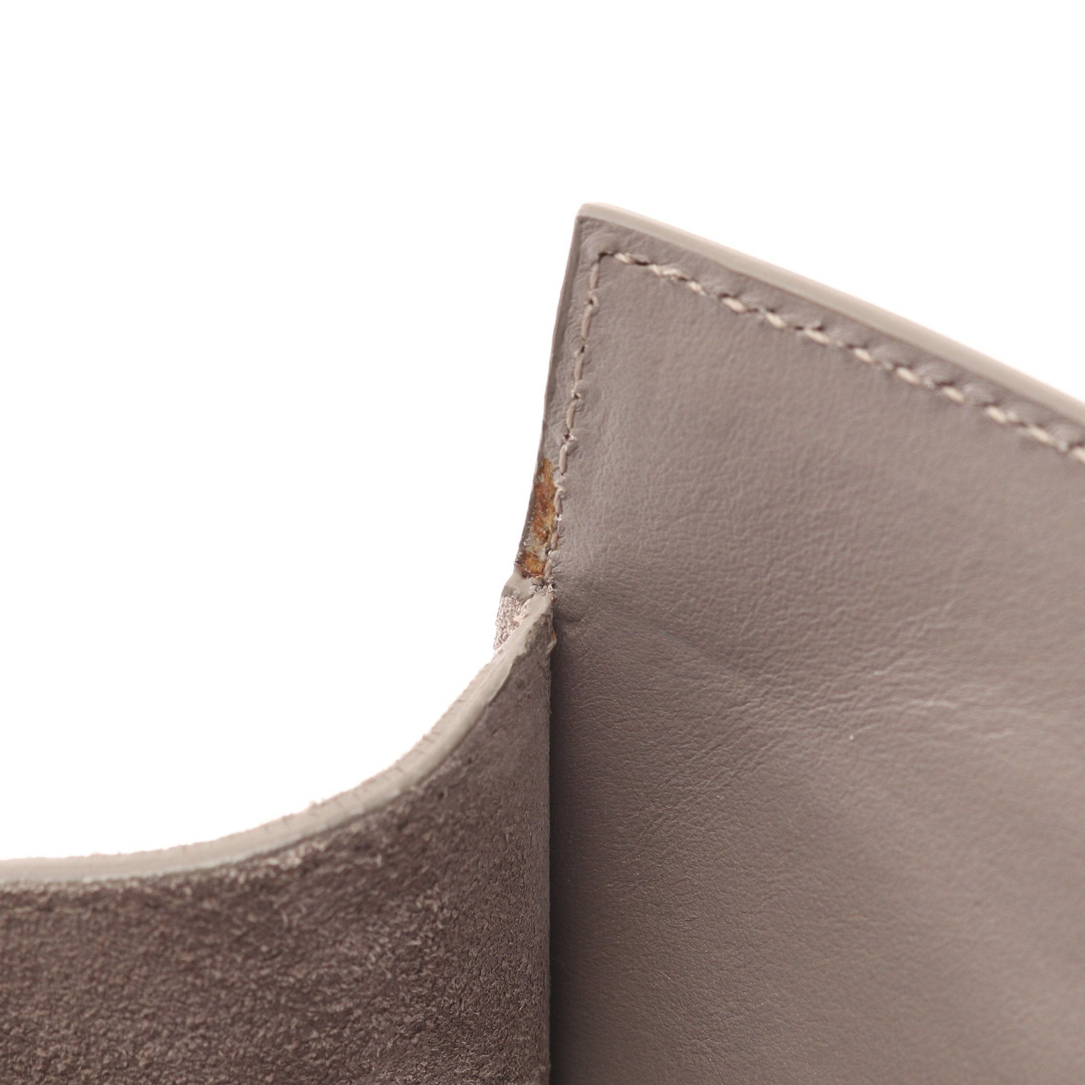 Jimmy Choo Jimmy Choo Riley S Small Handbag Leather Suede Gray Beige Size ONE SIZE - 8 Thumbnail