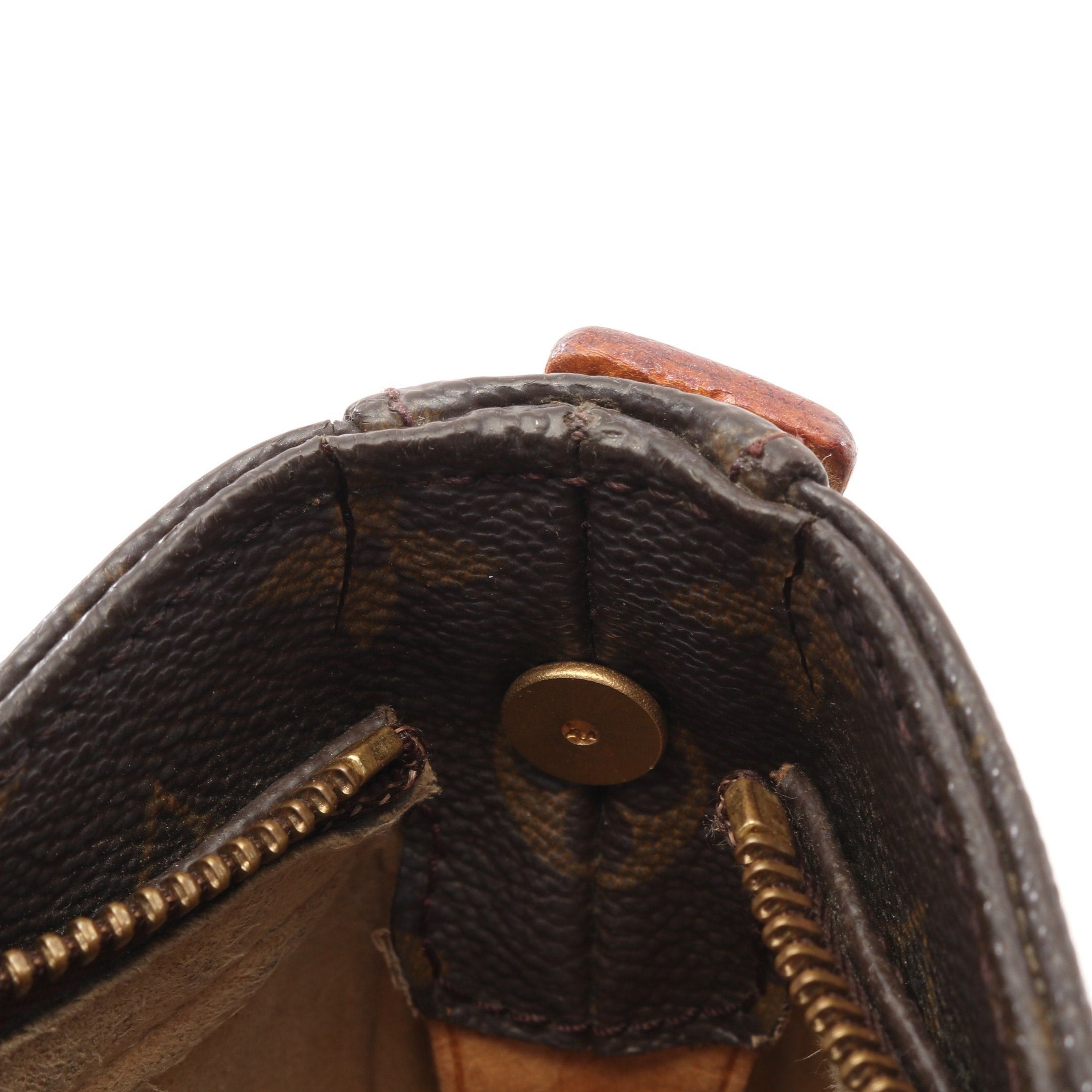 Louis Vuitton Louis Vuitton Looping Gm Monogram Shoulder Bag Leather Brown Size ONE SIZE - 7 Thumbnail
