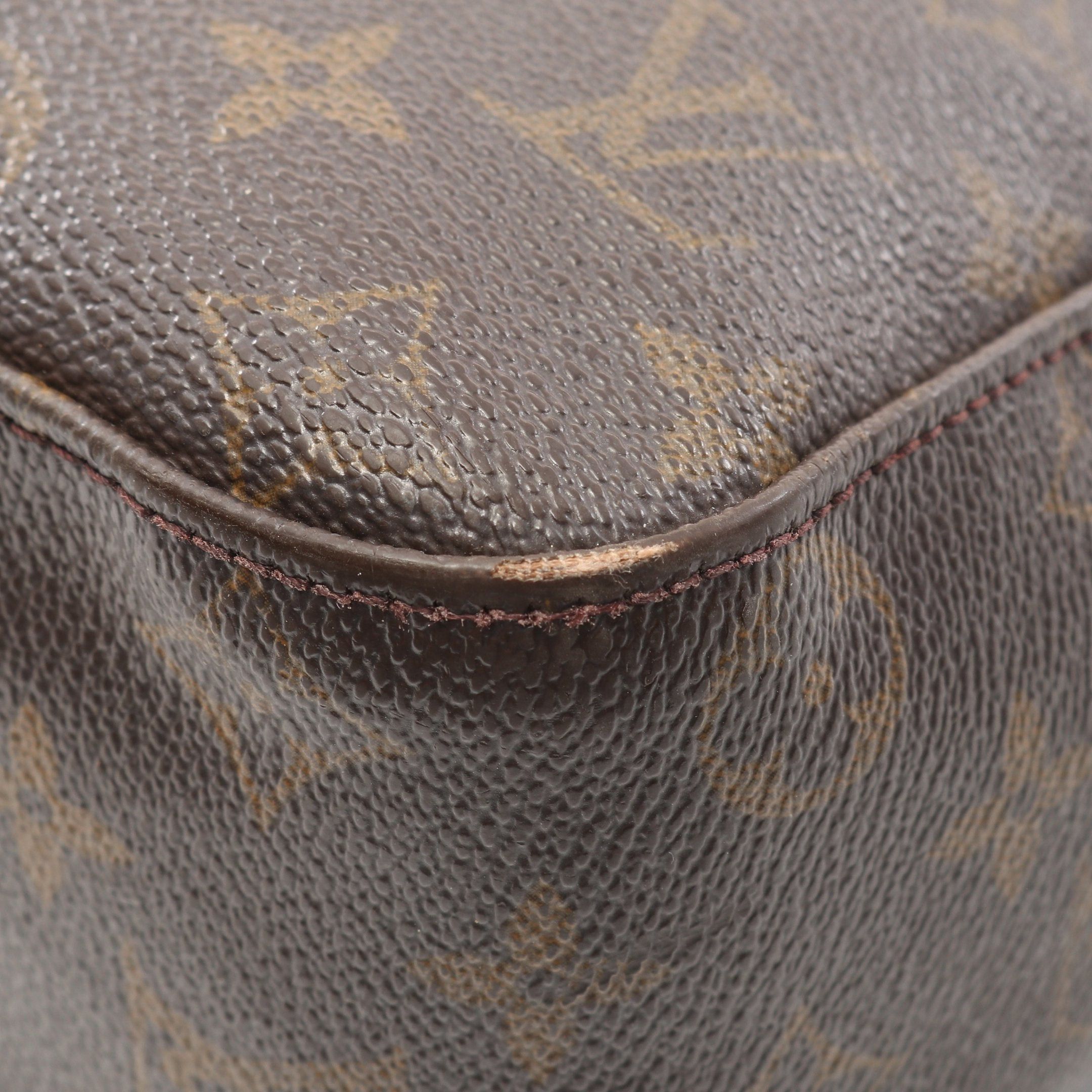 Louis Vuitton Louis Vuitton Looping Gm Monogram Shoulder Bag Leather Brown Size ONE SIZE - 6 Thumbnail