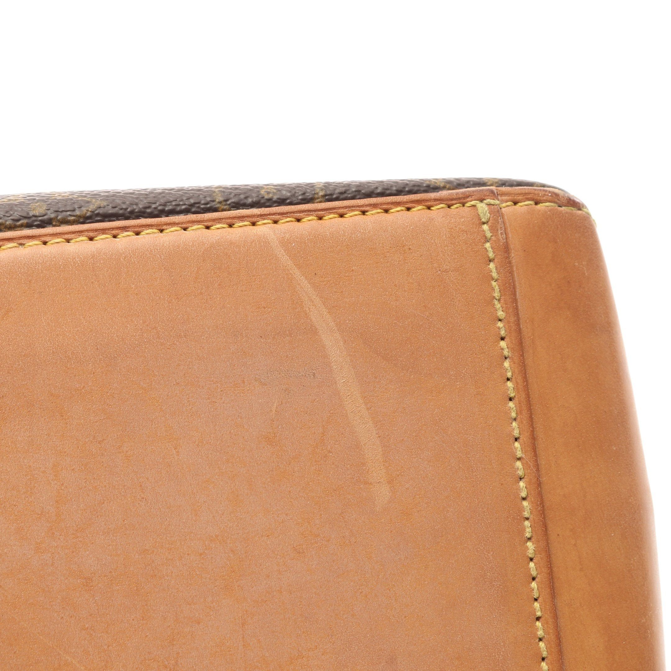 Louis Vuitton Louis Vuitton Cabas Piano Monogram Shoulder Bag Leather Brown Size ONE SIZE - 10 Thumbnail