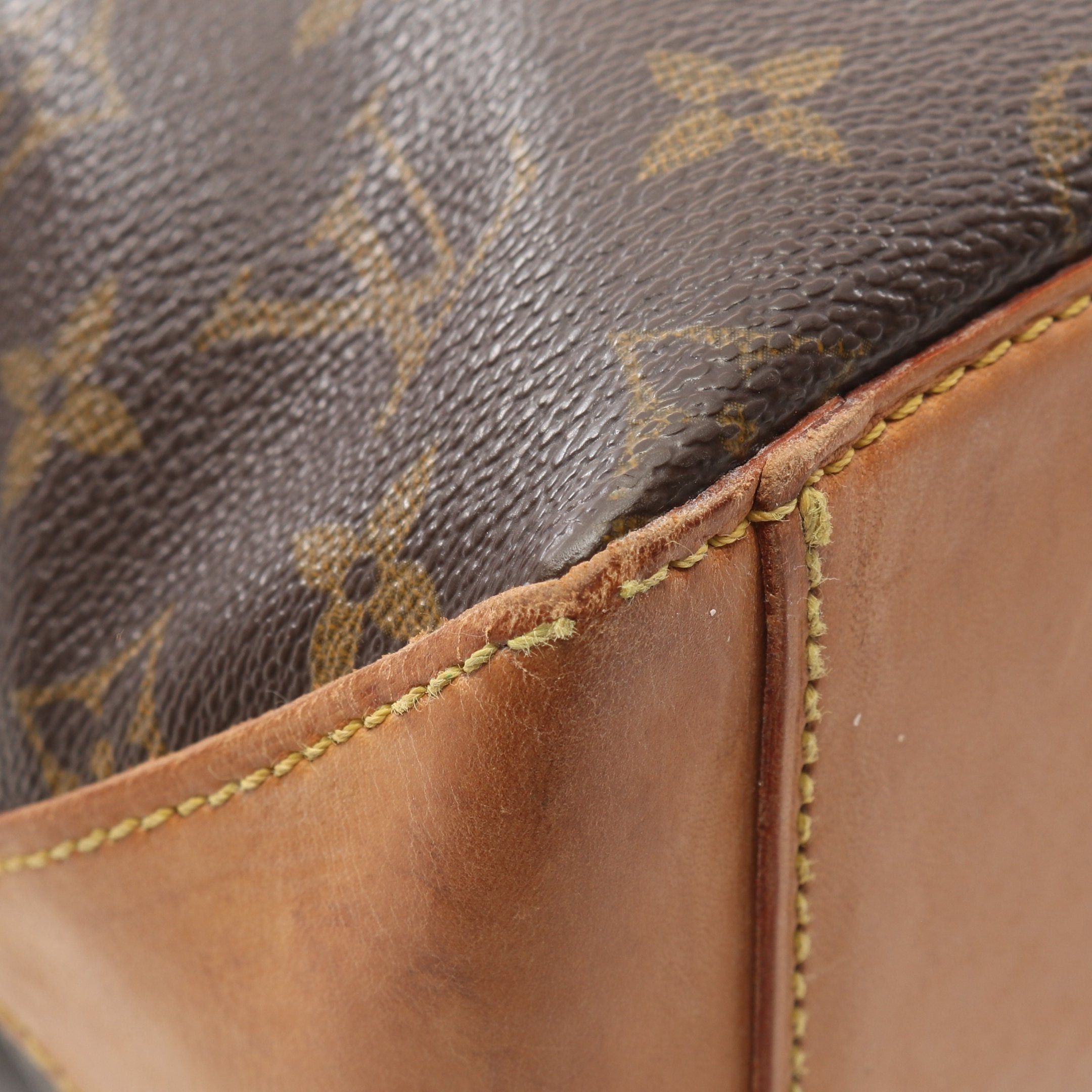 Louis Vuitton Louis Vuitton Cabas Piano Monogram Shoulder Bag Leather Brown Size ONE SIZE - 6 Thumbnail