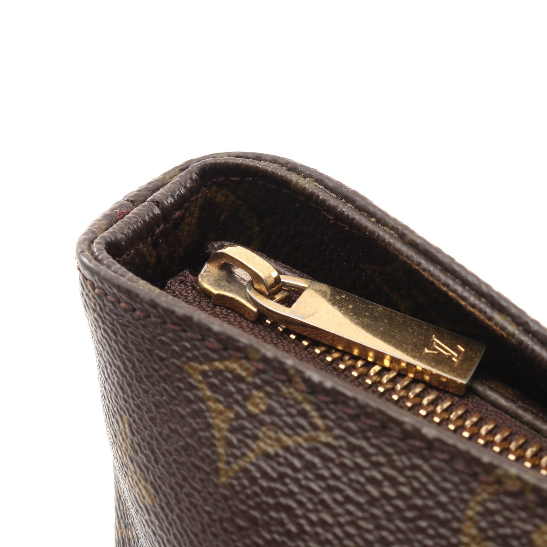 Louis Vuitton Louis Vuitton Cabas Piano Monogram Shoulder Bag Leather Brown Size ONE SIZE - 11 Thumbnail