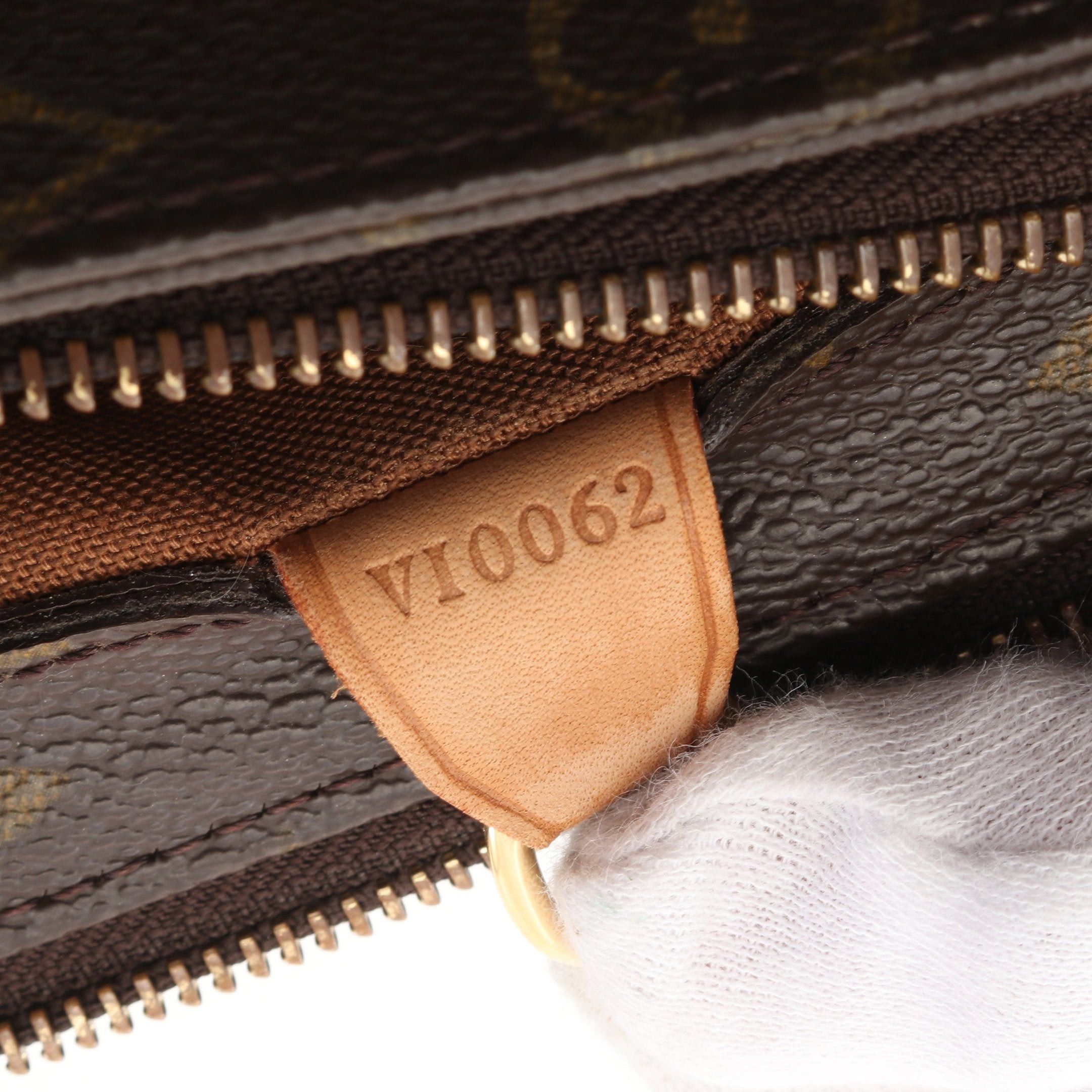 Louis Vuitton Louis Vuitton Cabas Piano Monogram Shoulder Bag Leather Brown Size ONE SIZE - 5 Thumbnail