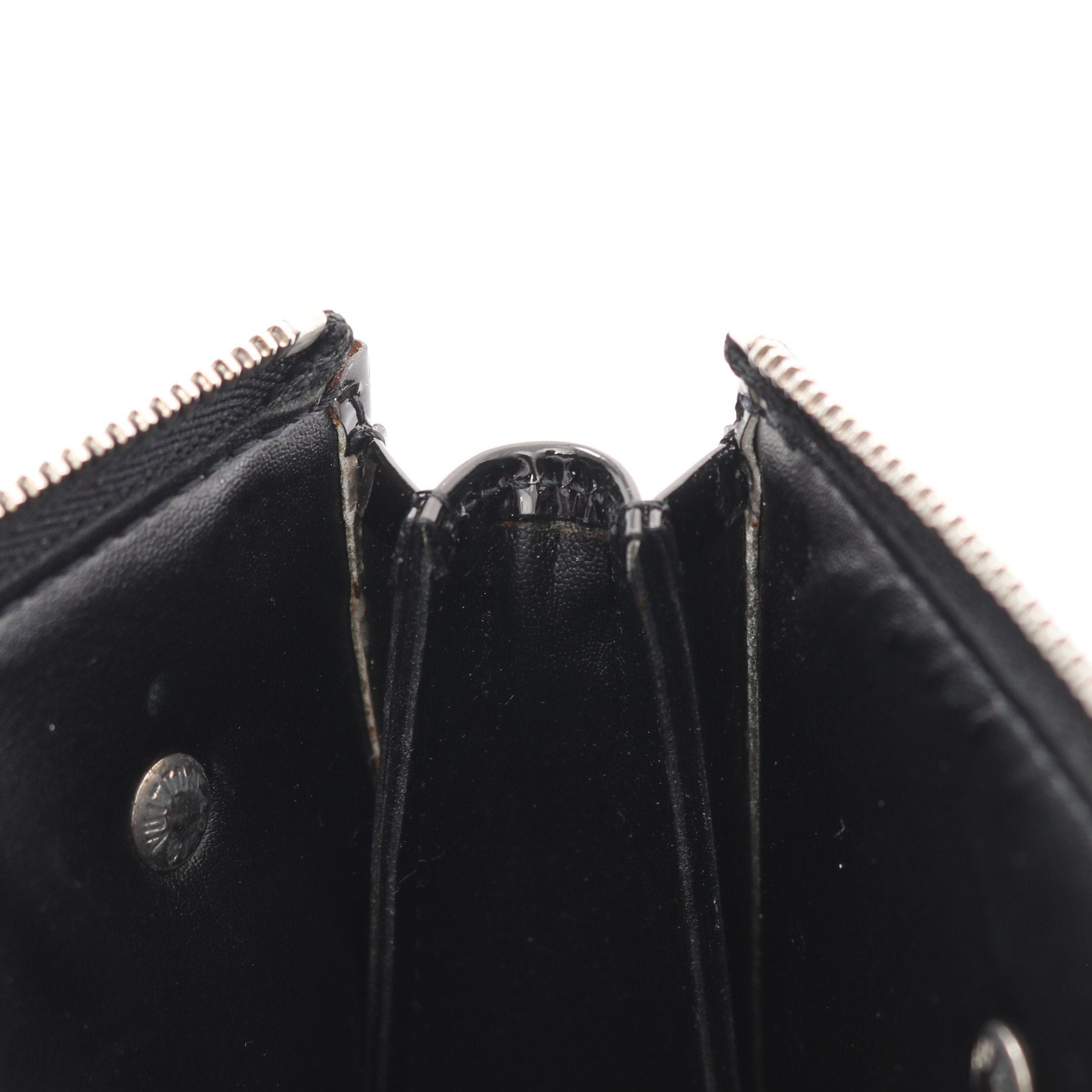 Louis Vuitton Louis Vuitton Flower Lexington Monogram Vernis Noir Handbag Patent Leather Black Beige Size ONE SIZE - 11 Thumbnail