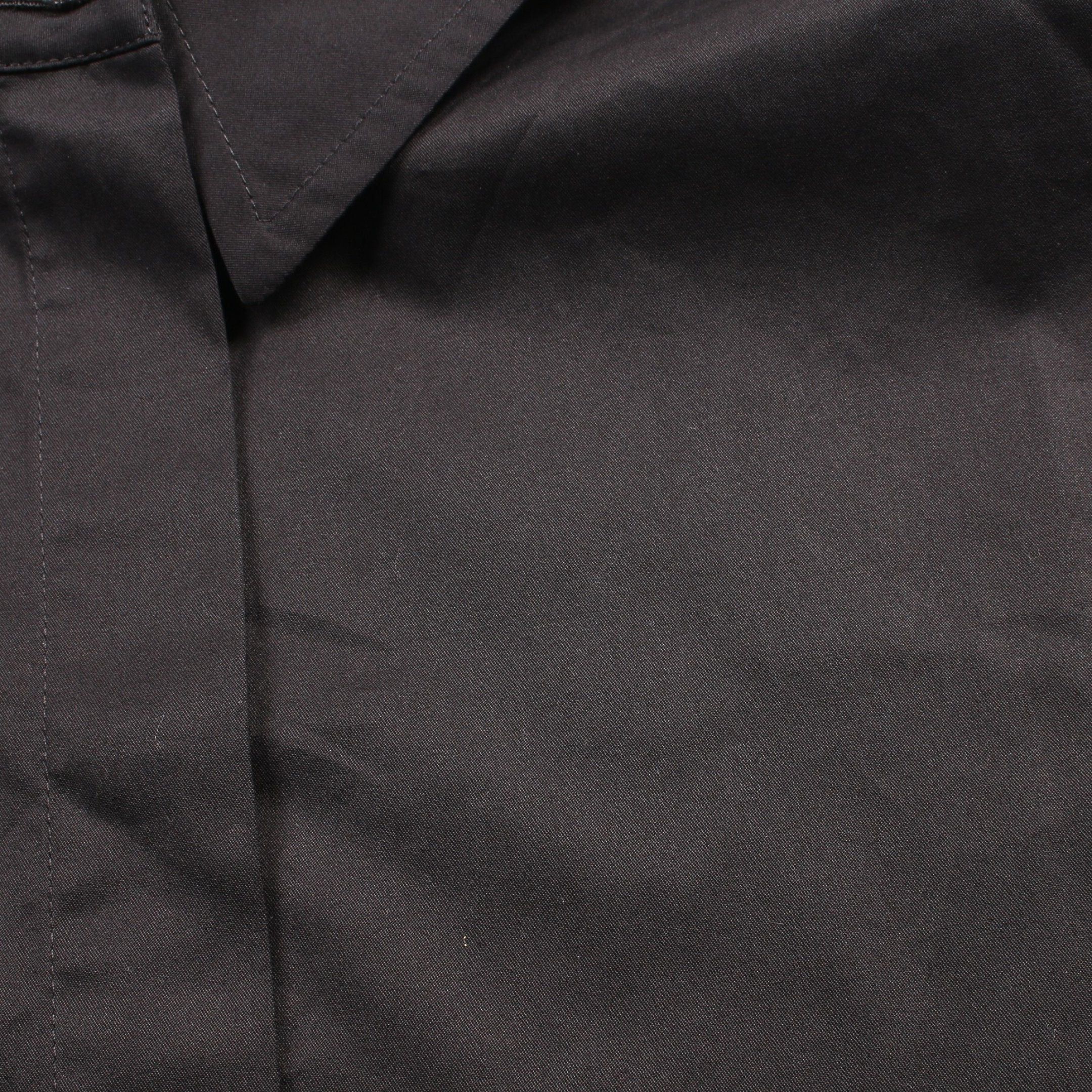 Hermes Hermes Shirt Drawcord Cotton Black Size ONE SIZE - 6 Thumbnail
