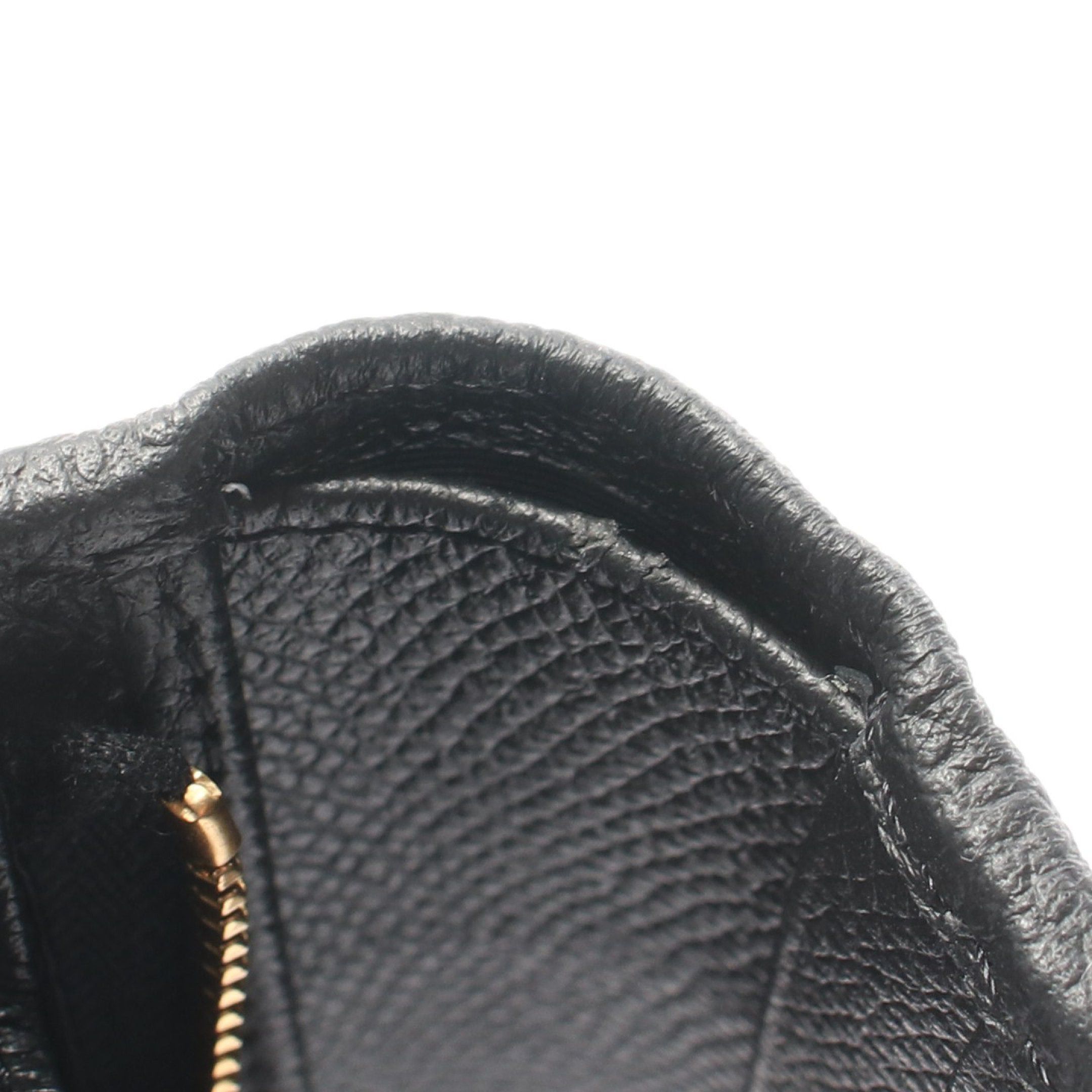 Valentino Valentino V Logo Bi-Fold Wallet Leather Black Size ONE SIZE - 7 Thumbnail