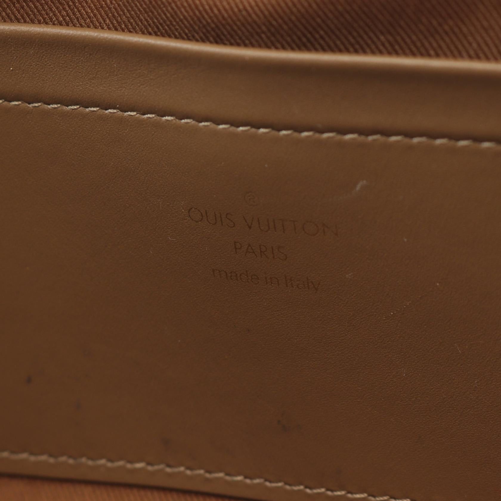 Louis Vuitton Louis Vuitton Utility Crossbody Monogram Handbag Leather Brown Size ONE SIZE - 4 Thumbnail