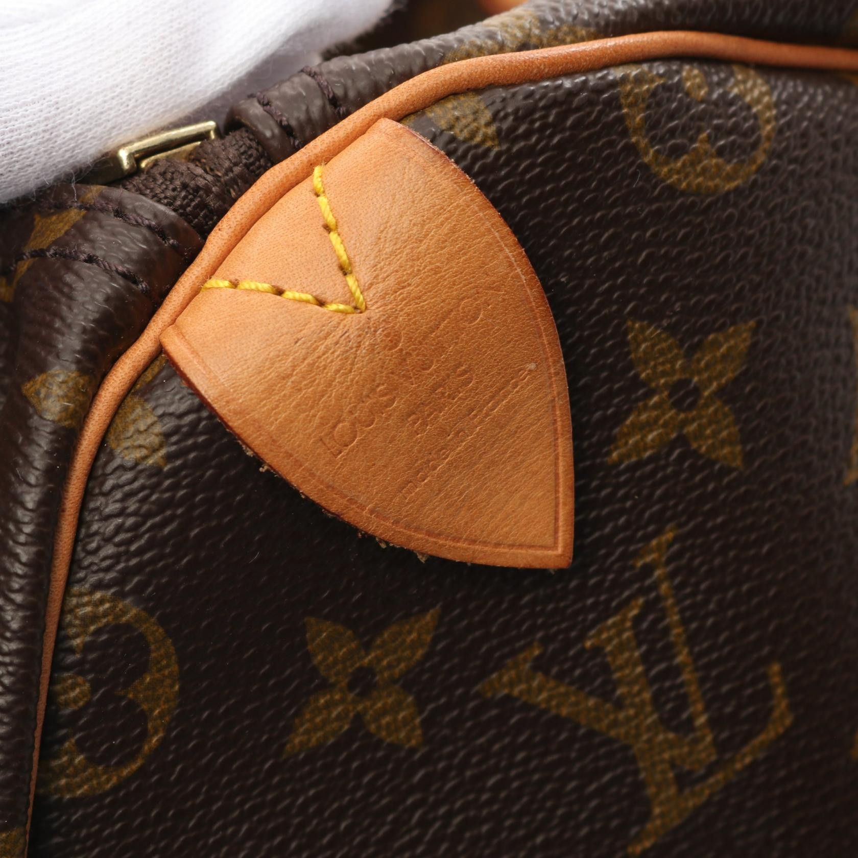 Louis Vuitton Louis Vuitton Keepall 50 Monogram Boston Bag Leather Brown Size ONE SIZE - 4 Thumbnail