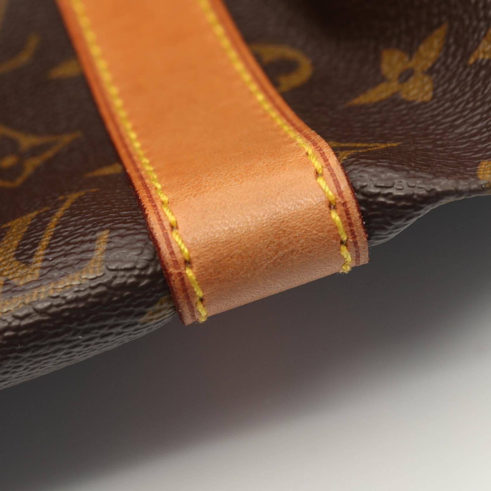Louis Vuitton Louis Vuitton Keepall 50 Monogram Boston Bag Leather Brown Size ONE SIZE - 10 Thumbnail