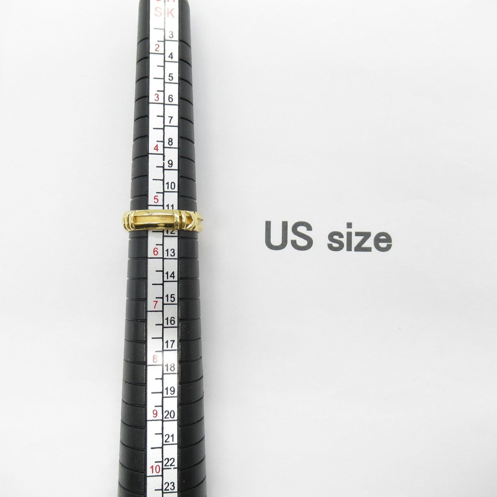 Tiffany & Co. Tiffany Co Atlas Numeric Ring K18 (Yellow Gold) Gold Size ONE SIZE - 7 Thumbnail