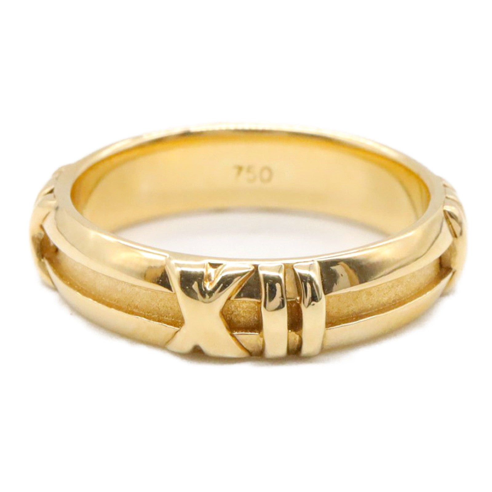 Tiffany & Co. Tiffany Co Atlas Numeric Ring K18 (Yellow Gold) Gold Size ONE SIZE - 3 Thumbnail