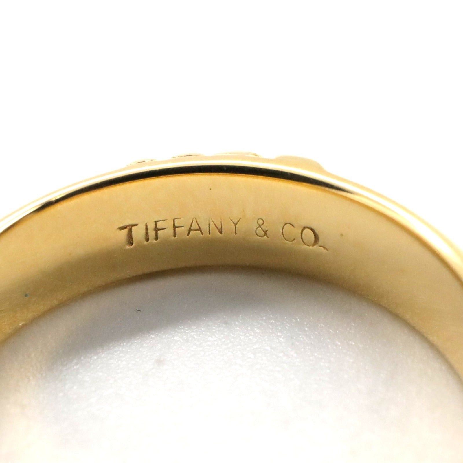 Tiffany & Co. Tiffany Co Atlas Numeric Ring K18 (Yellow Gold) Gold Size ONE SIZE - 4 Thumbnail