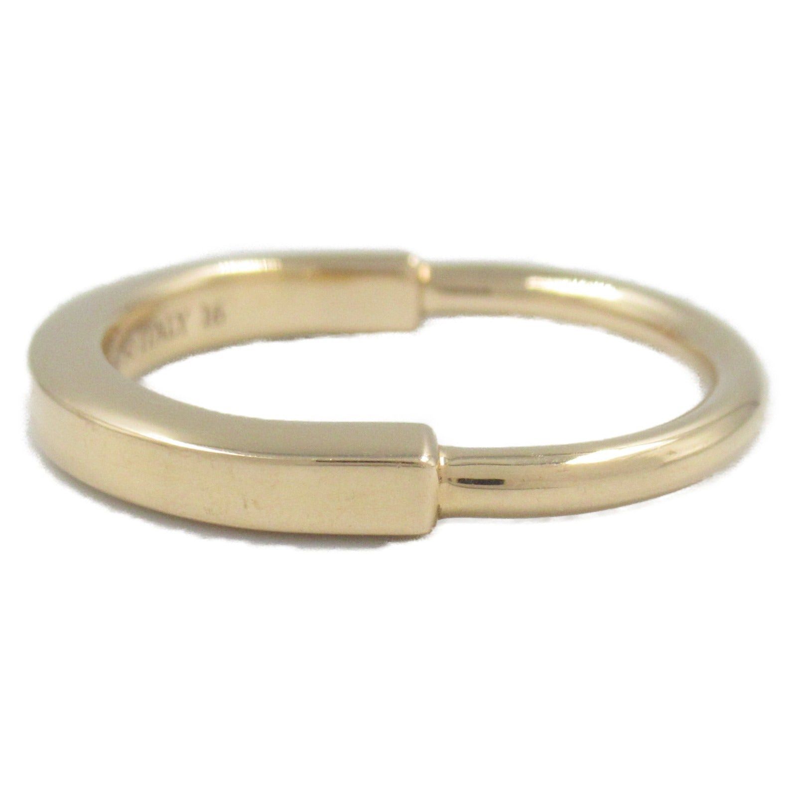 Tiffany & Co. Tiffany Co Lock Ring K18Pg (Pink Gold) Gold Size ONE SIZE - 2 Thumbnail