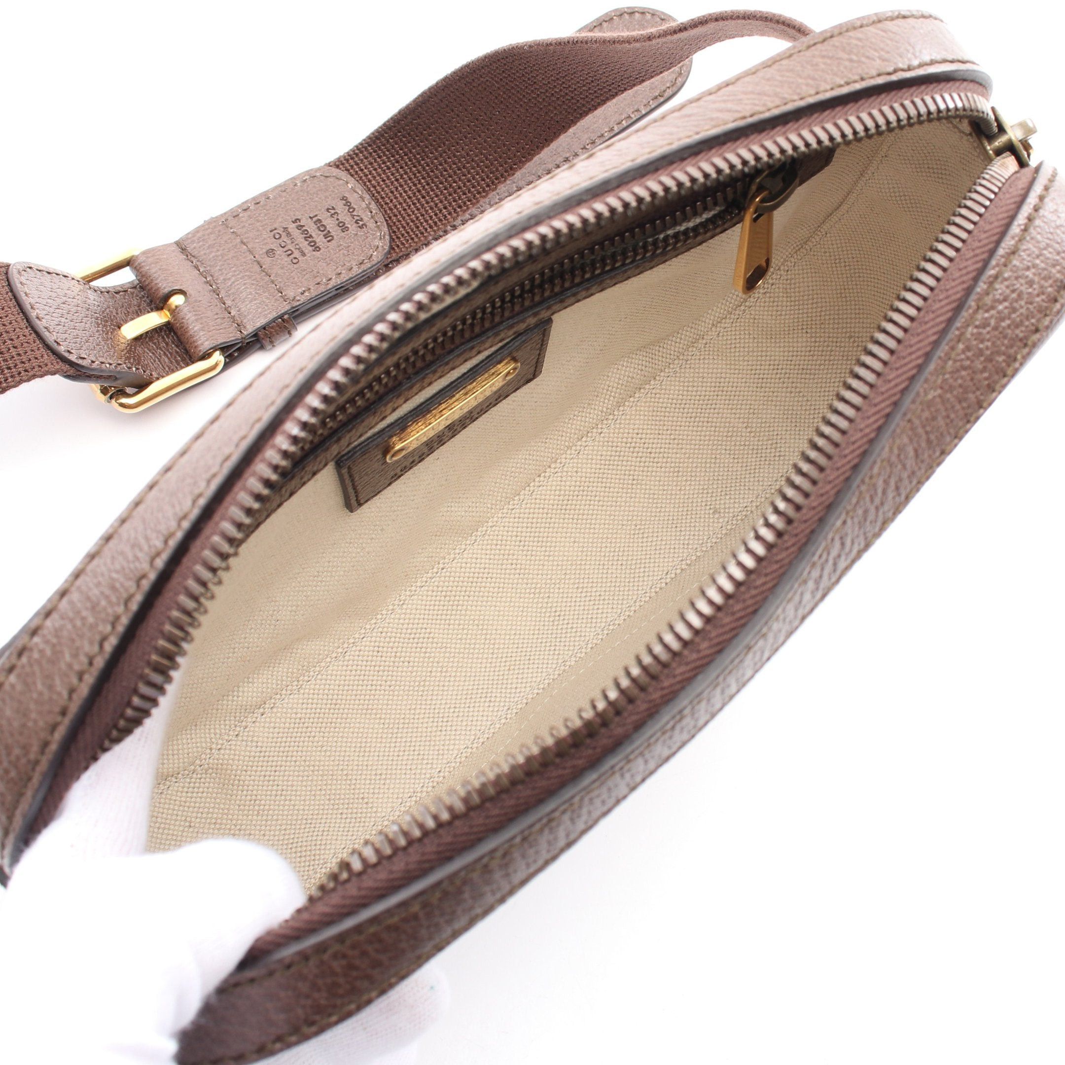 Gucci Gucci Bum Bag Belt Centennial Body Leather Dark Brown Multicolor 100Th Anniversary Size ONE SIZE - 3 Thumbnail