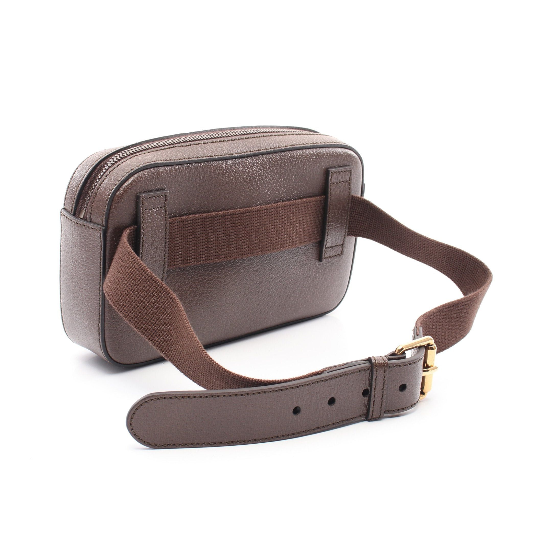 Gucci Gucci Bum Bag Belt Centennial Body Leather Dark Brown Multicolor 100Th Anniversary Size ONE SIZE - 2 Thumbnail