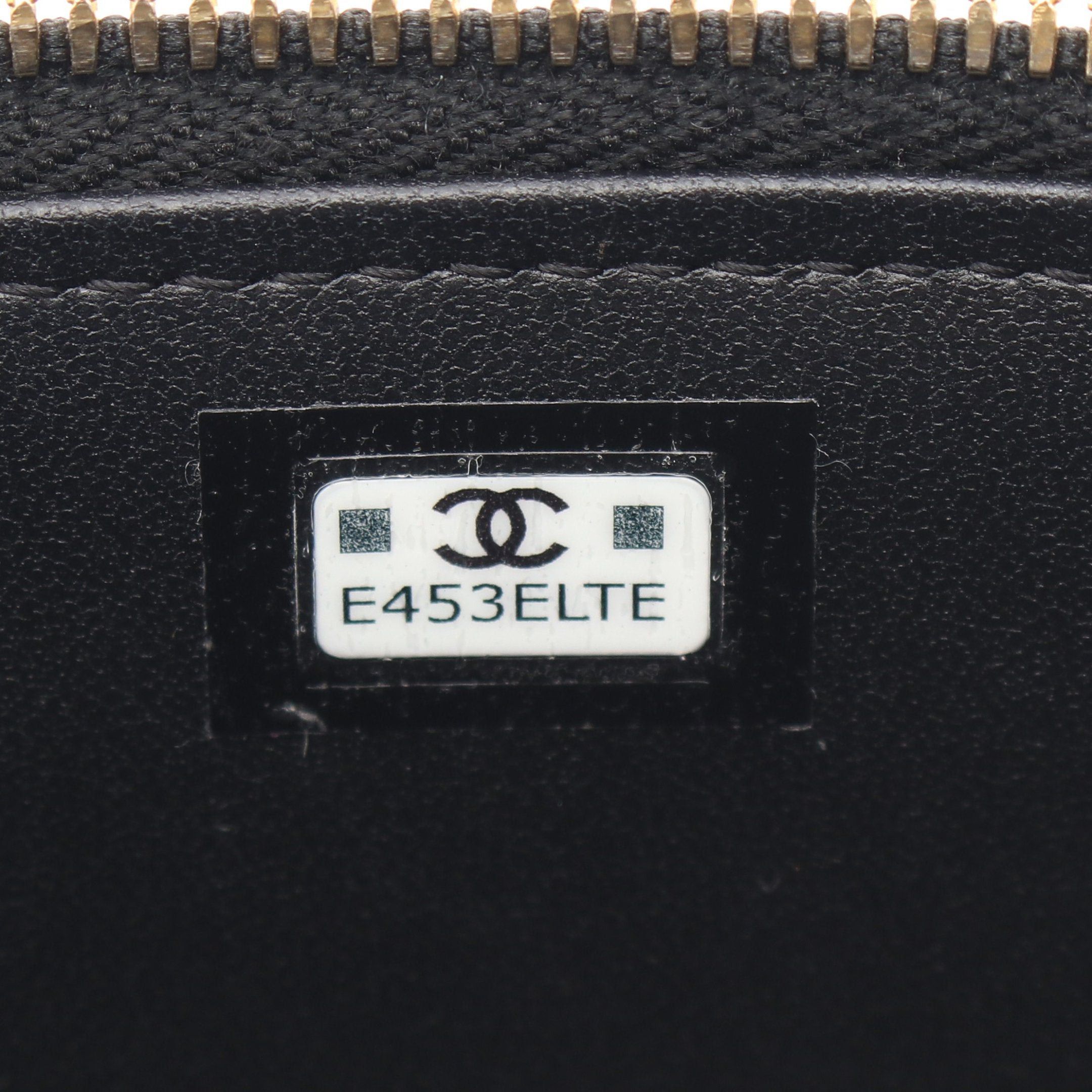 Chanel Chanel Matelasse Vanity Bag Chain Shoulder Heart Lambskin Black Gold Hardware Size ONE SIZE - 5 Thumbnail