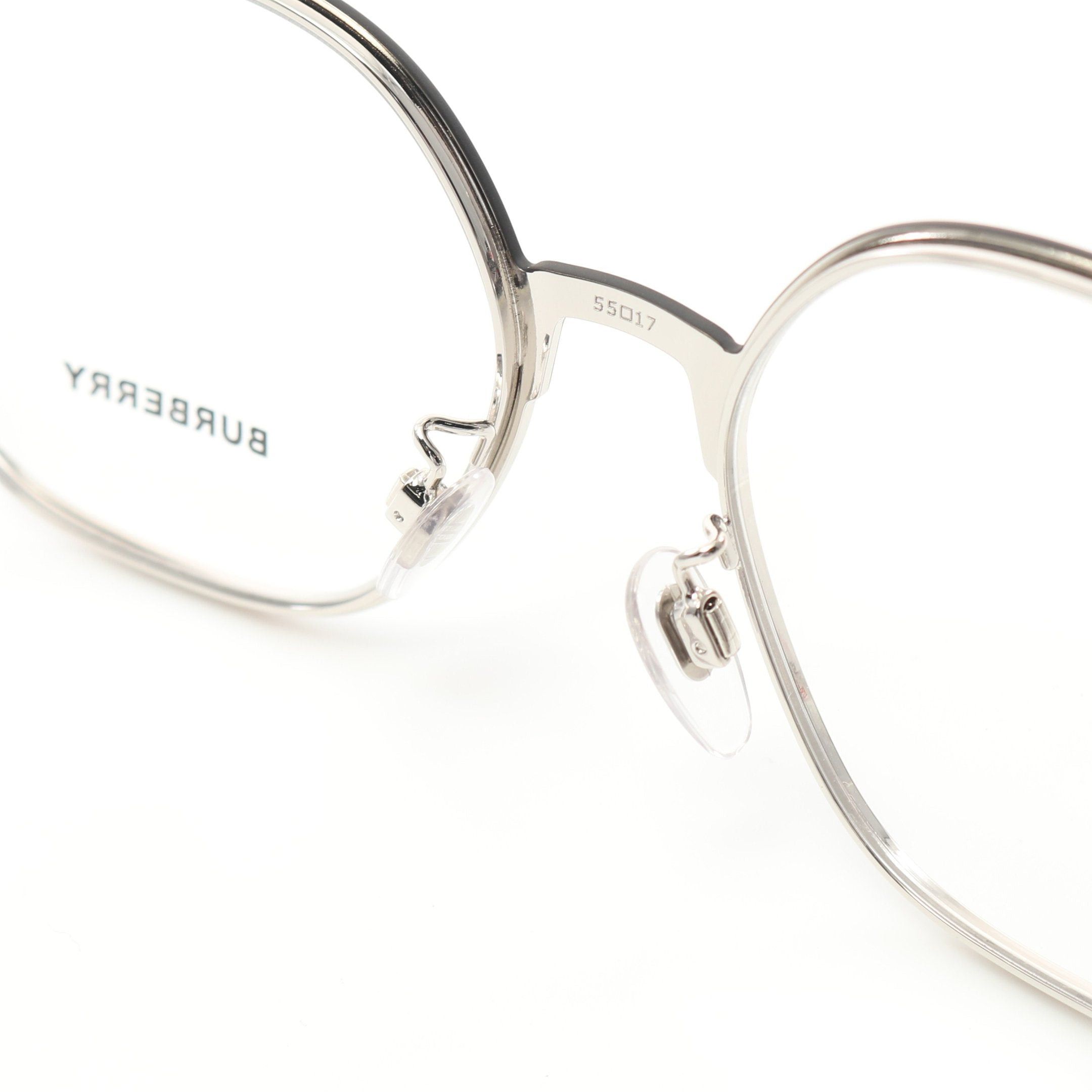 Burberry Burberry Winston Glasses Silver Black Size ONE SIZE - 6 Thumbnail