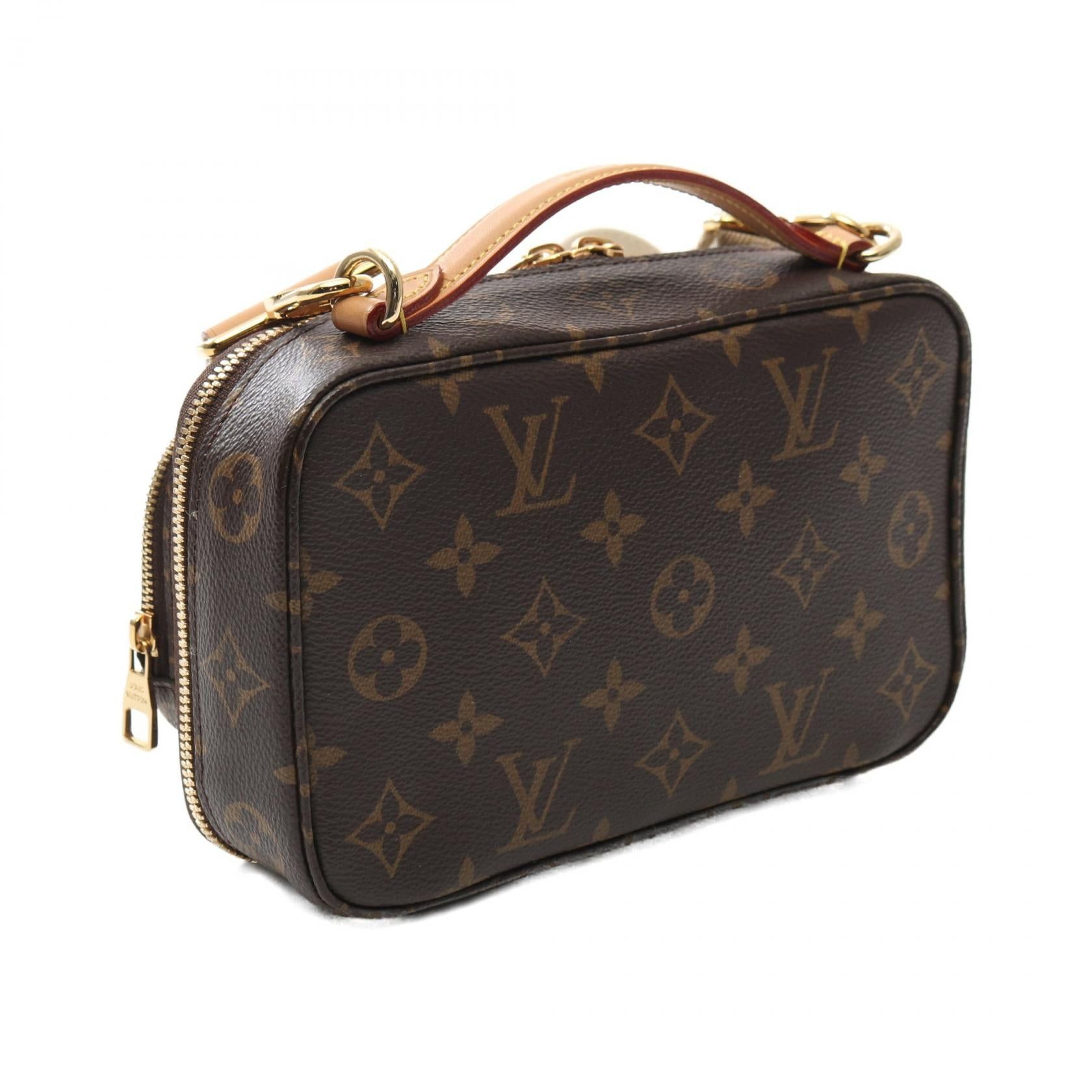 Louis Vuitton Louis Vuitton Utility Crossbody Monogram Handbag Leather Brown Size ONE SIZE - 2 Thumbnail