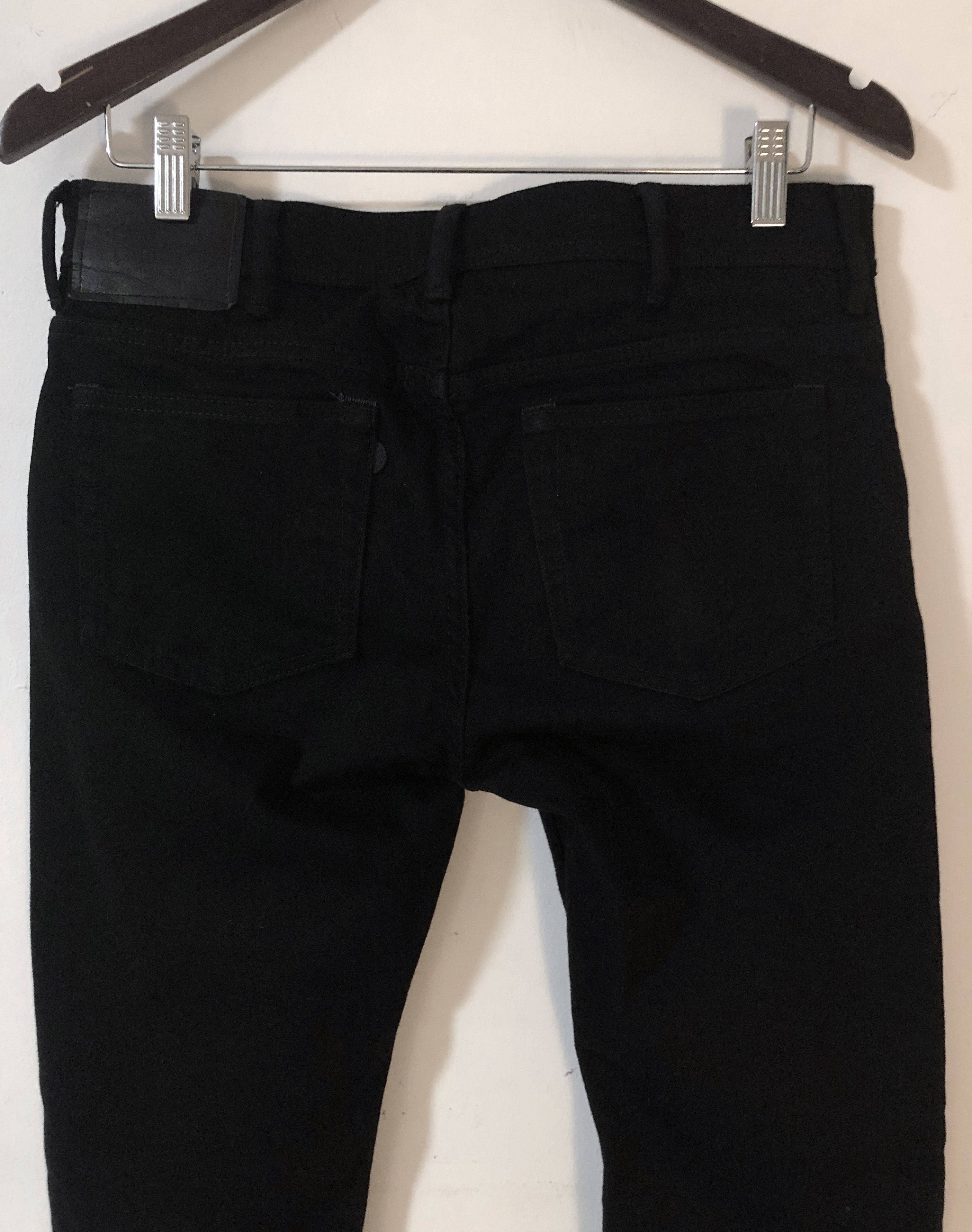 Acne Studios Bla Konst North Stay Black Denim Jeans Size US 32 / EU 48 - 4 Thumbnail