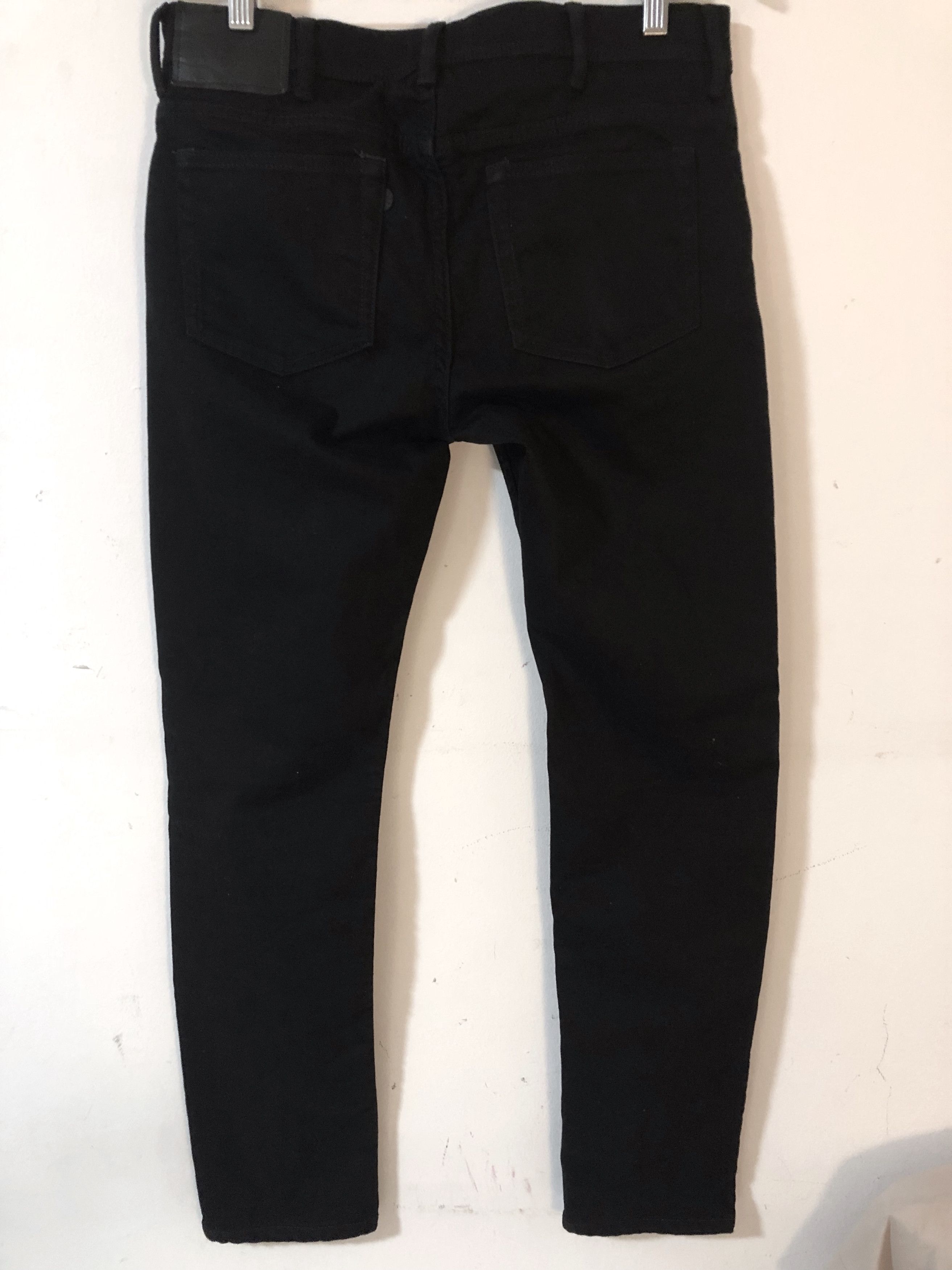 Acne Studios Bla Konst North Stay Black Denim Jeans Size US 32 / EU 48 - 5 Thumbnail