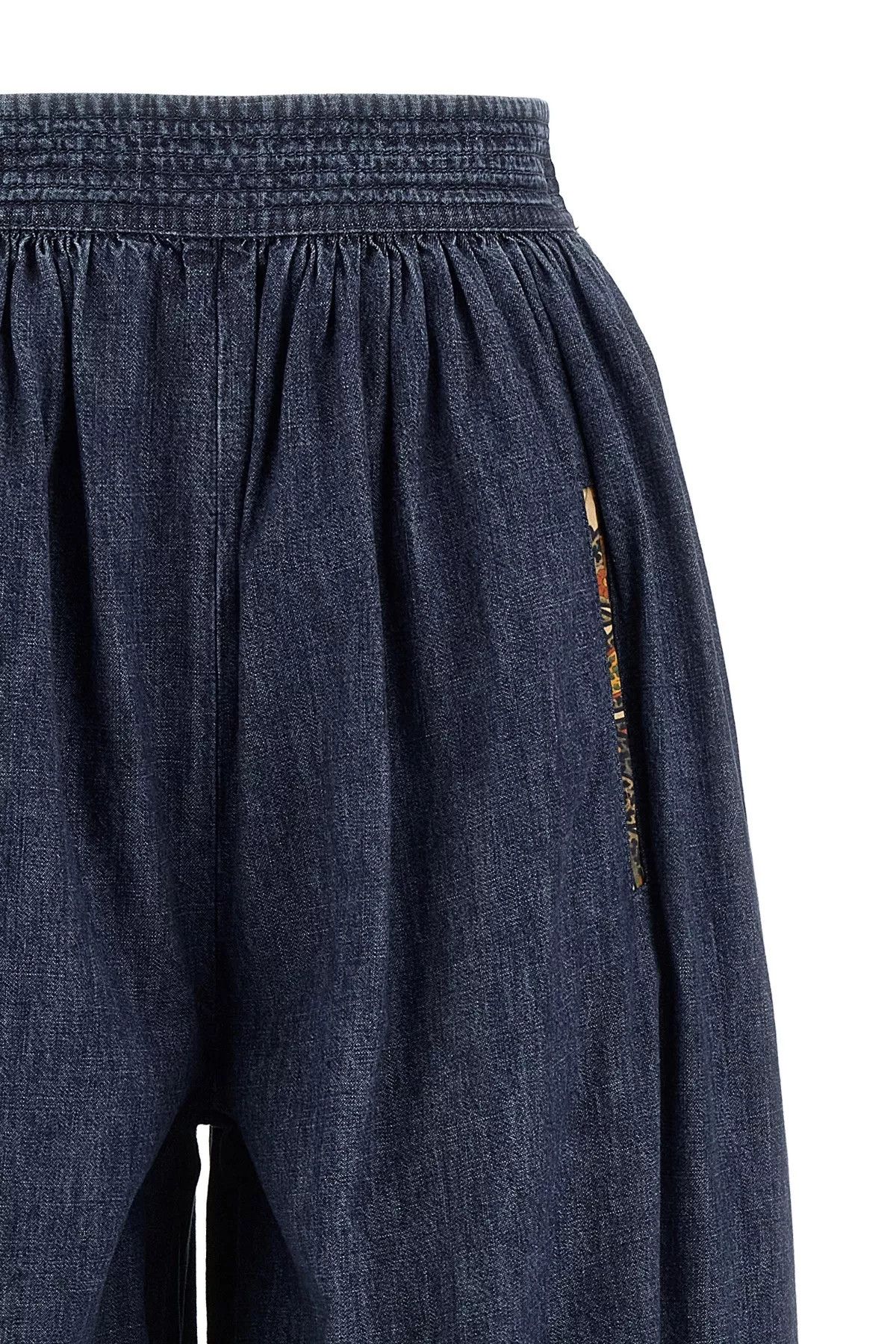 Valentino Valentino Garavani Denim Chambray pants Size 26" / US 2 / IT 38 - 4 Thumbnail