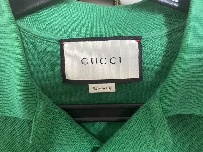 Gucci Gucci Men's Short Sleeve Polo Shirt - dmc Size US S / EU 44-46 / 1 - 3 Thumbnail